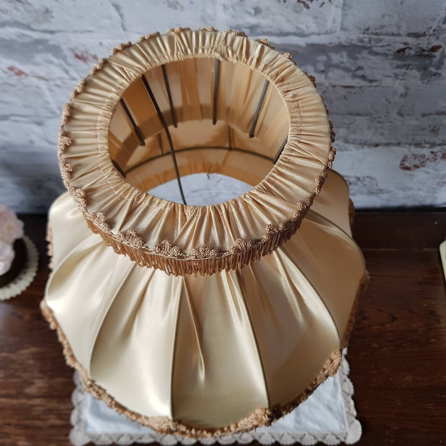 Vintage Italian Big Lamp, Onyx Table Lamp, Marble Lamp, Lamp Shade Edges With Fringes, Home Lighting, Home Decor, Interior Design photo vintage