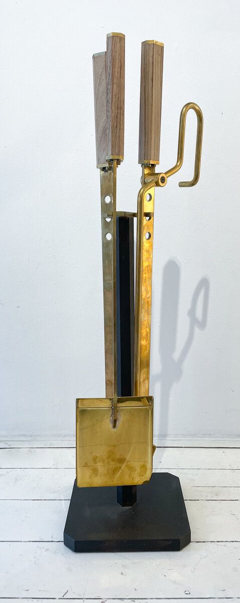 photo for sale Fireplace Set By Afra & Tobia Scarpa For Dimensione