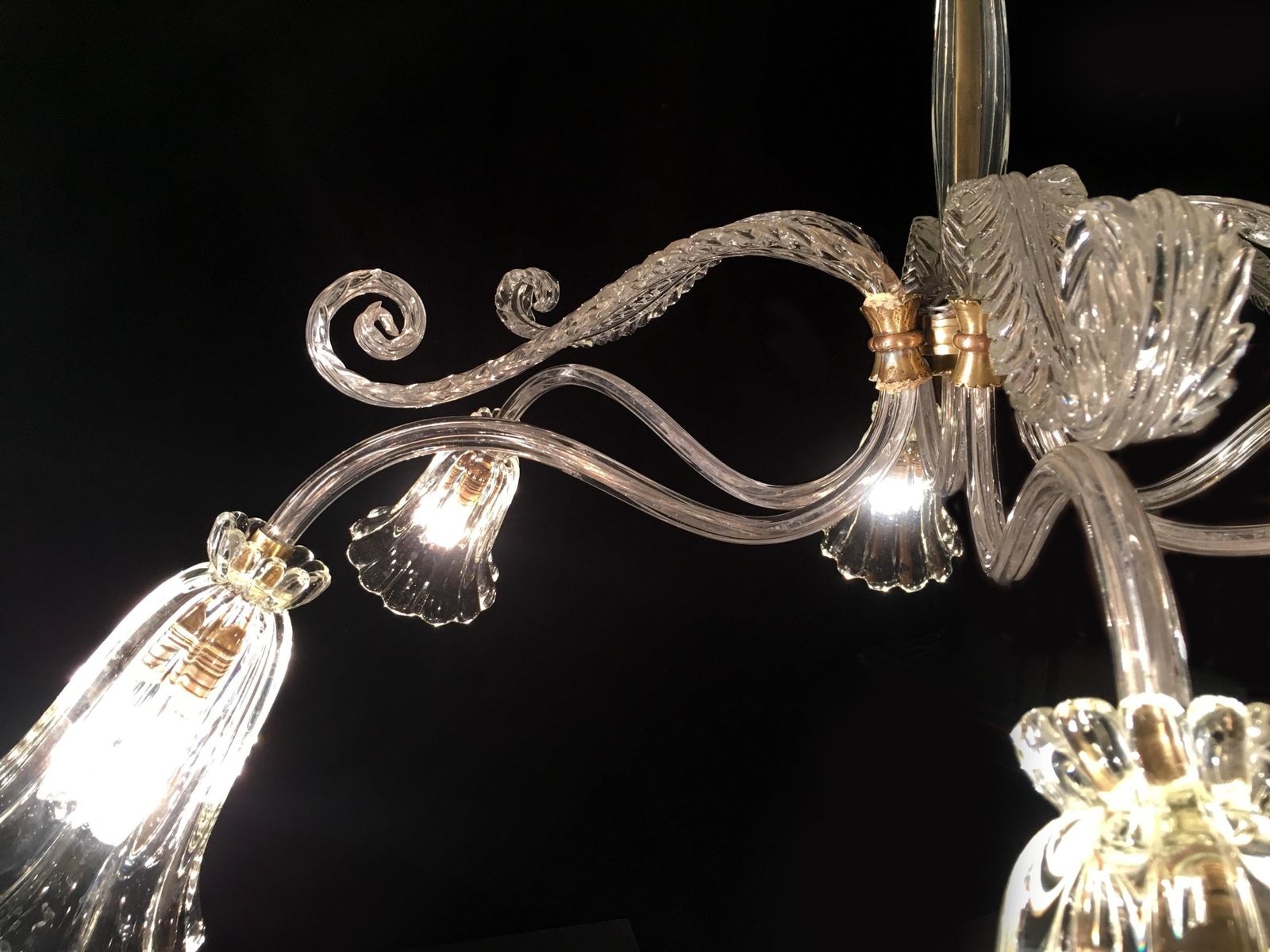 photo furniture Liberty Chandelier By Ercole Barovier, Murano, 1940s