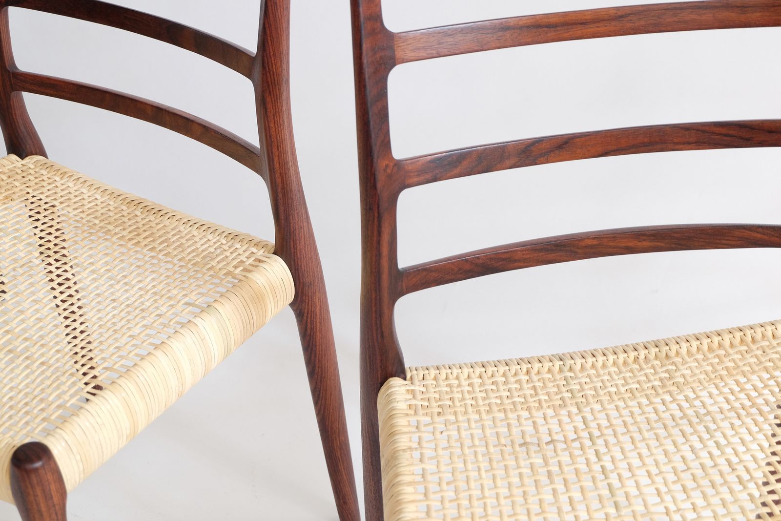 Set Of Six Niels O.Møller Model 82 Rosewood Dining Chairs, 1970 photo vinterior