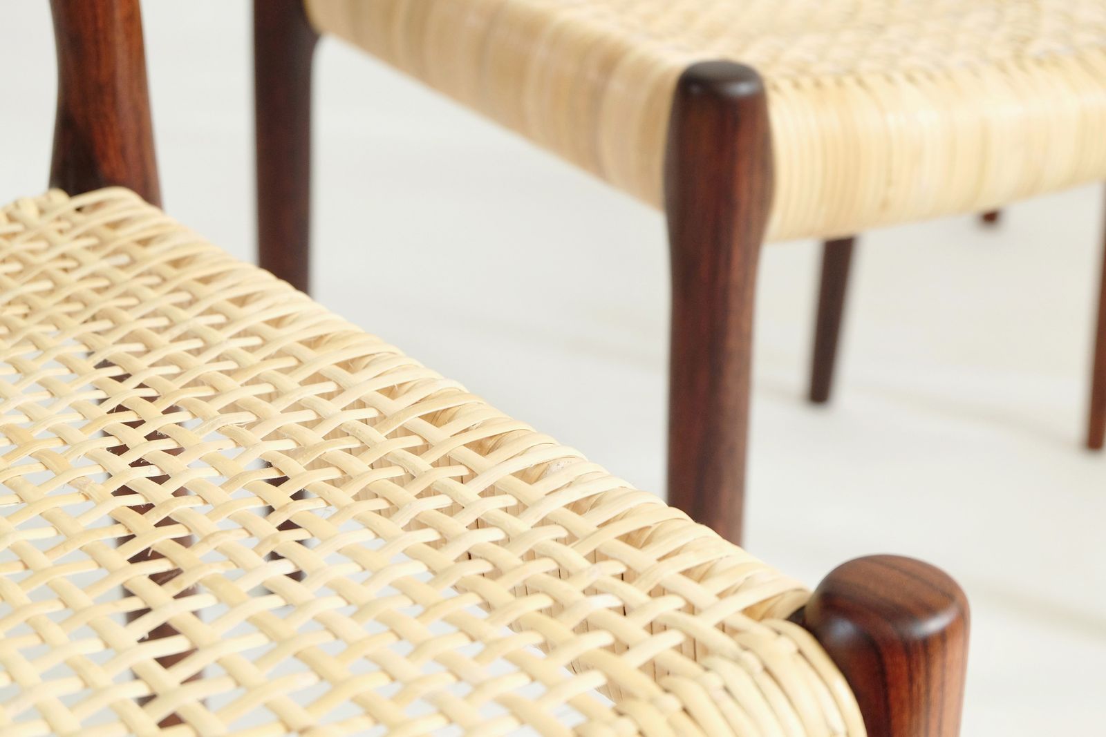 Set Of Six Niels O.Møller Model 82 Rosewood Dining Chairs, 1970 photo vintage