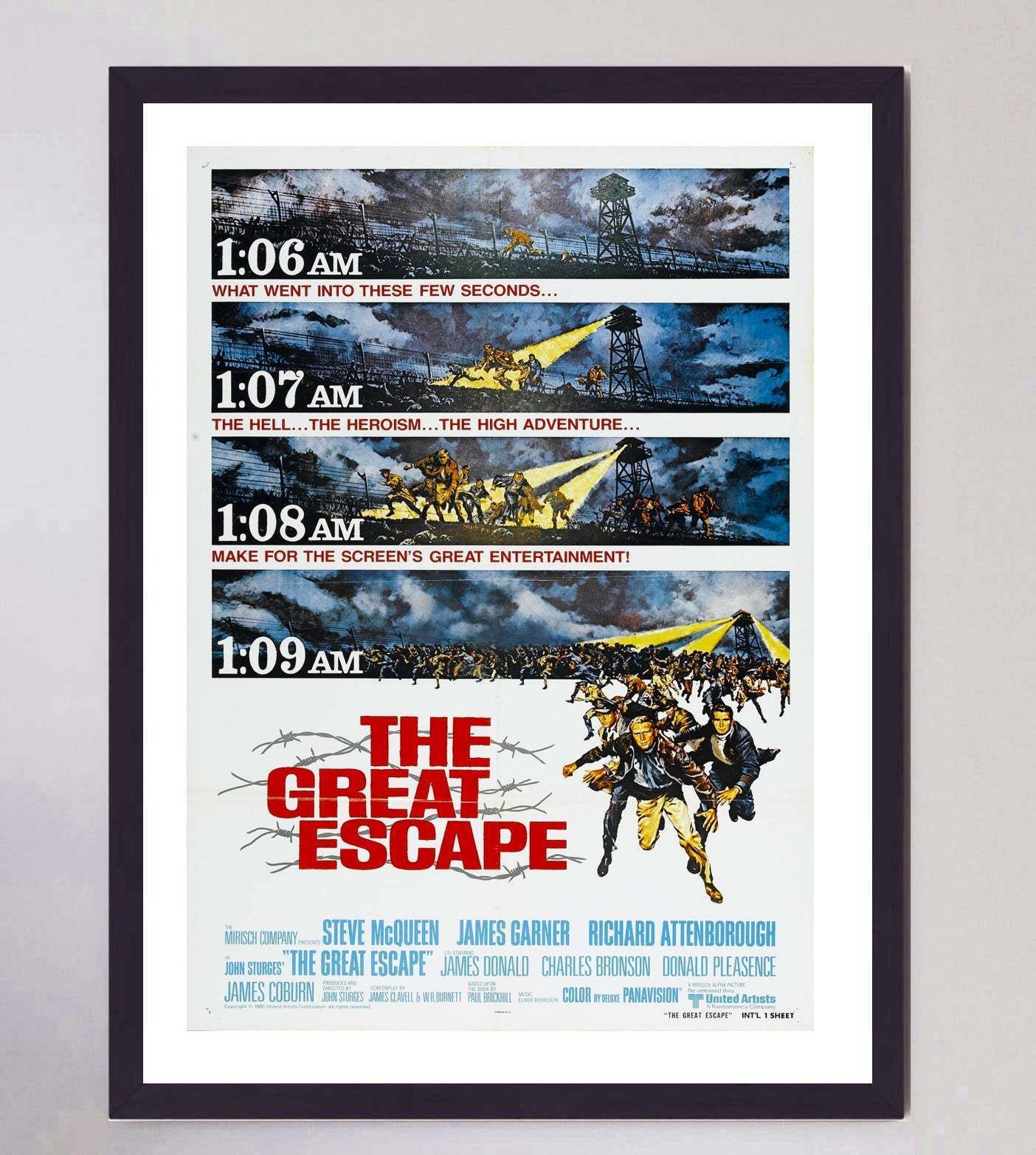 The Great Escape Original Vintage Poster photo furniture