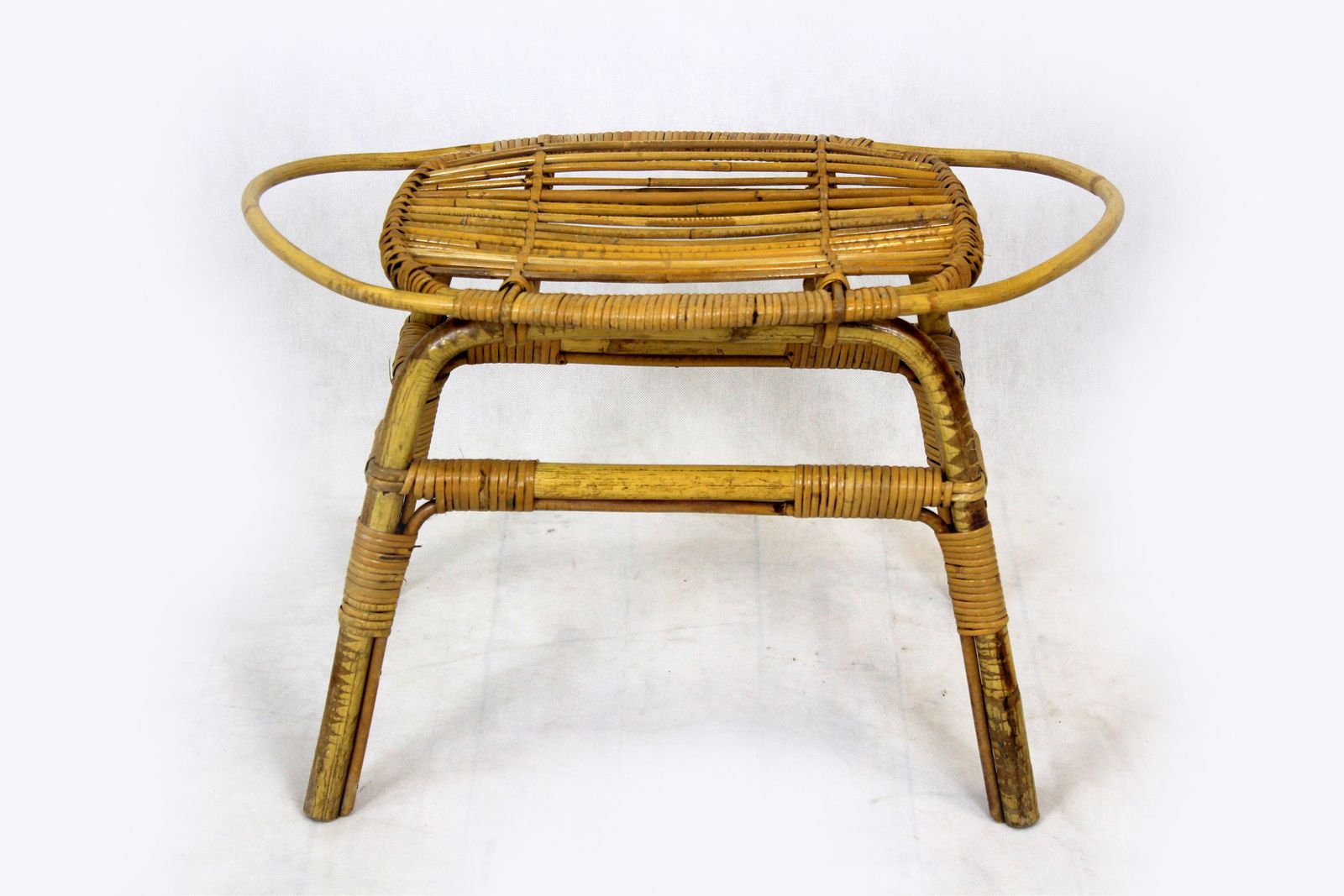 Rattan Furniture Set, 1960's, Set Of 4 photo buy