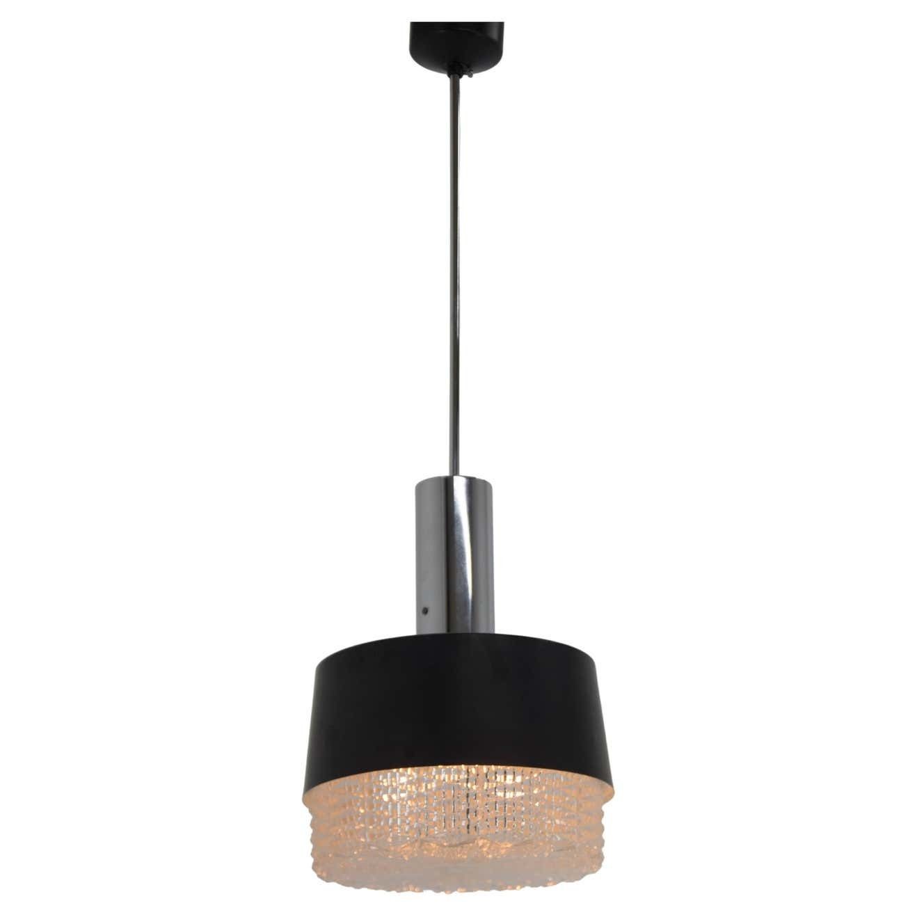 Mid Century Pendant By Napako, Czechoslovakia, 1970s