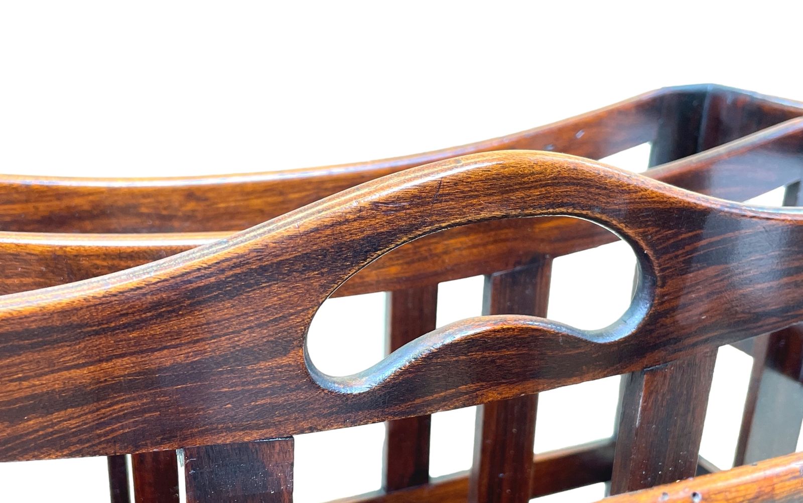 Regency Rosewood Boat Shaped Canterbury (England, Circa 1820) photo 2000.0