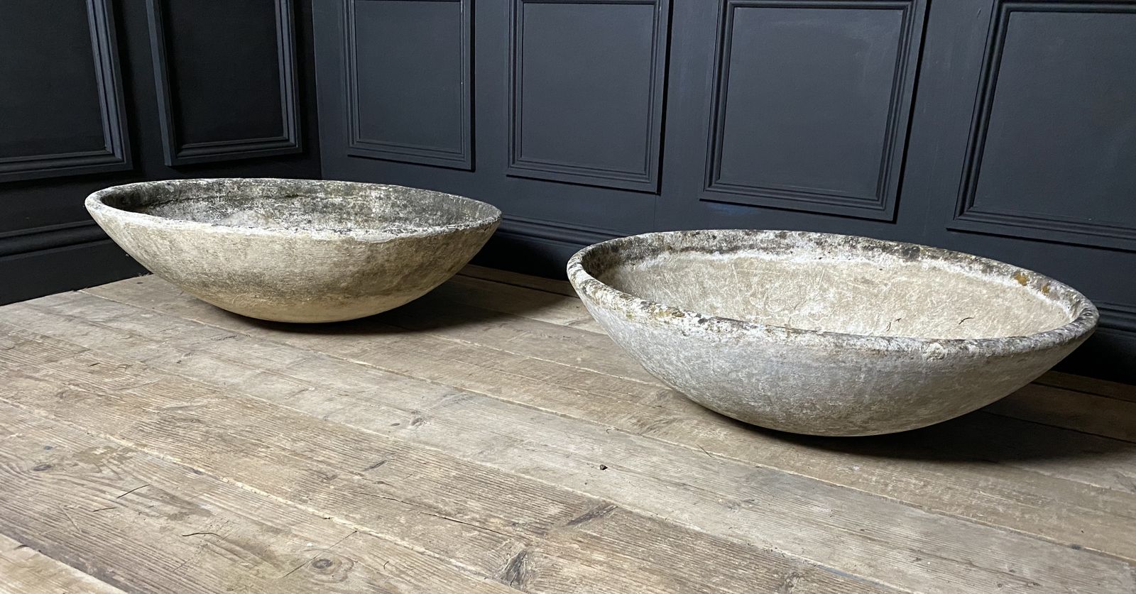 Pair Switzerland C1960 Willy Guhl Planter’s