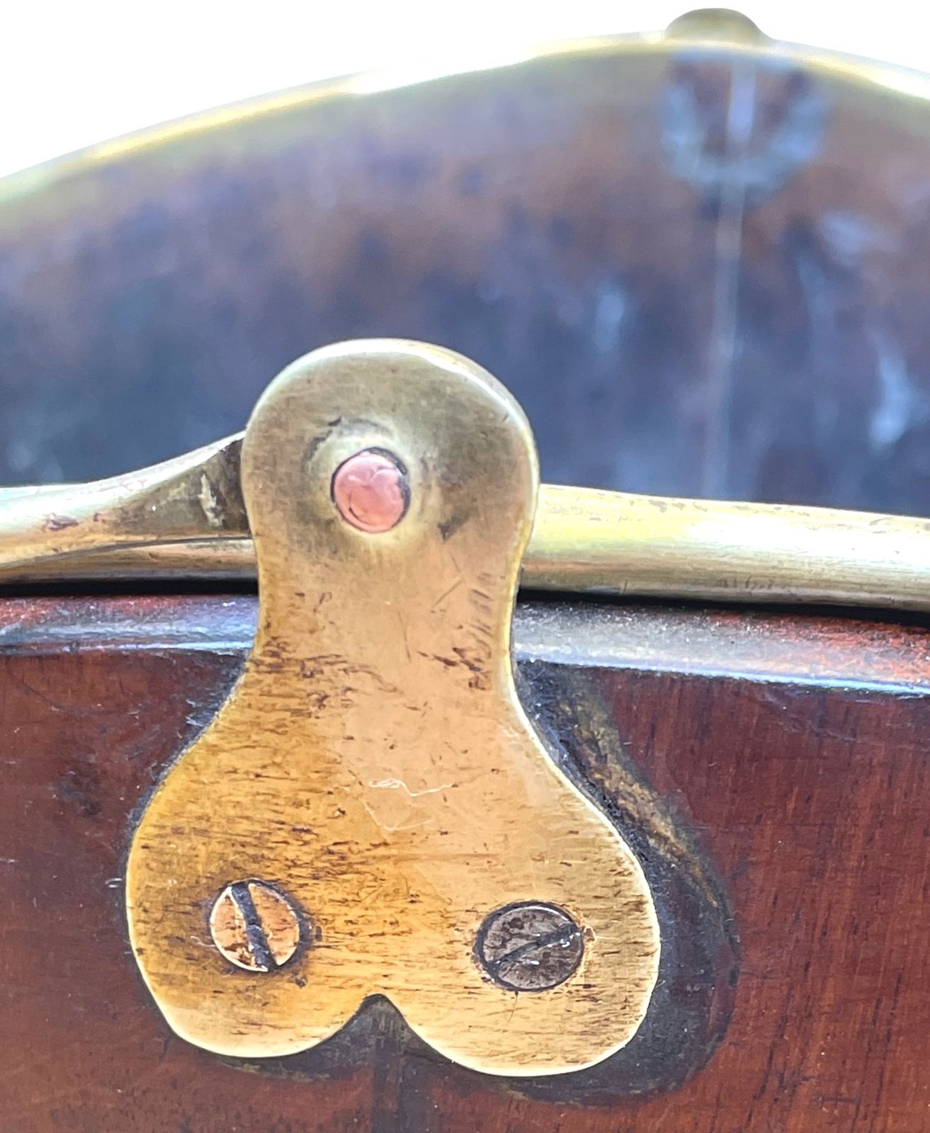 Georgian Mahogany & Brass Bucket (England, Circa 1770) photo vinterior