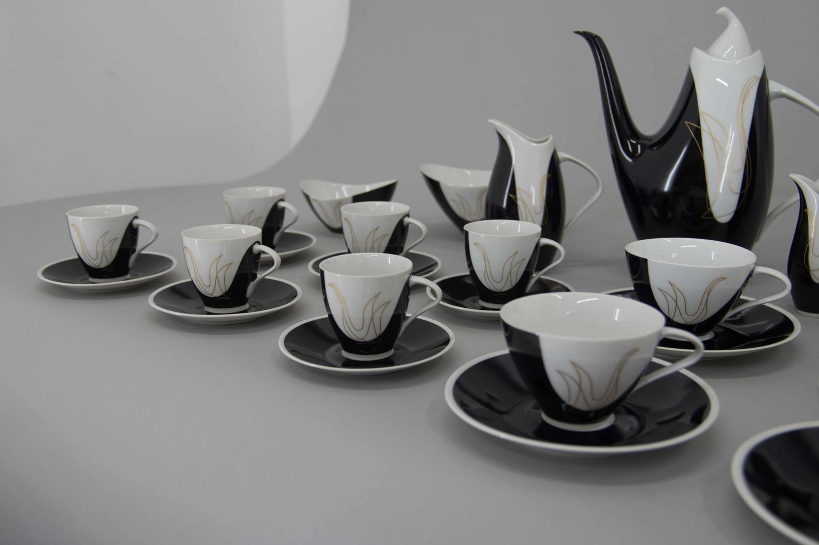 Tea And Coffee Set "Elka" By Jezek For Brezova Pirkenhammer, 1960s photo 1824.0