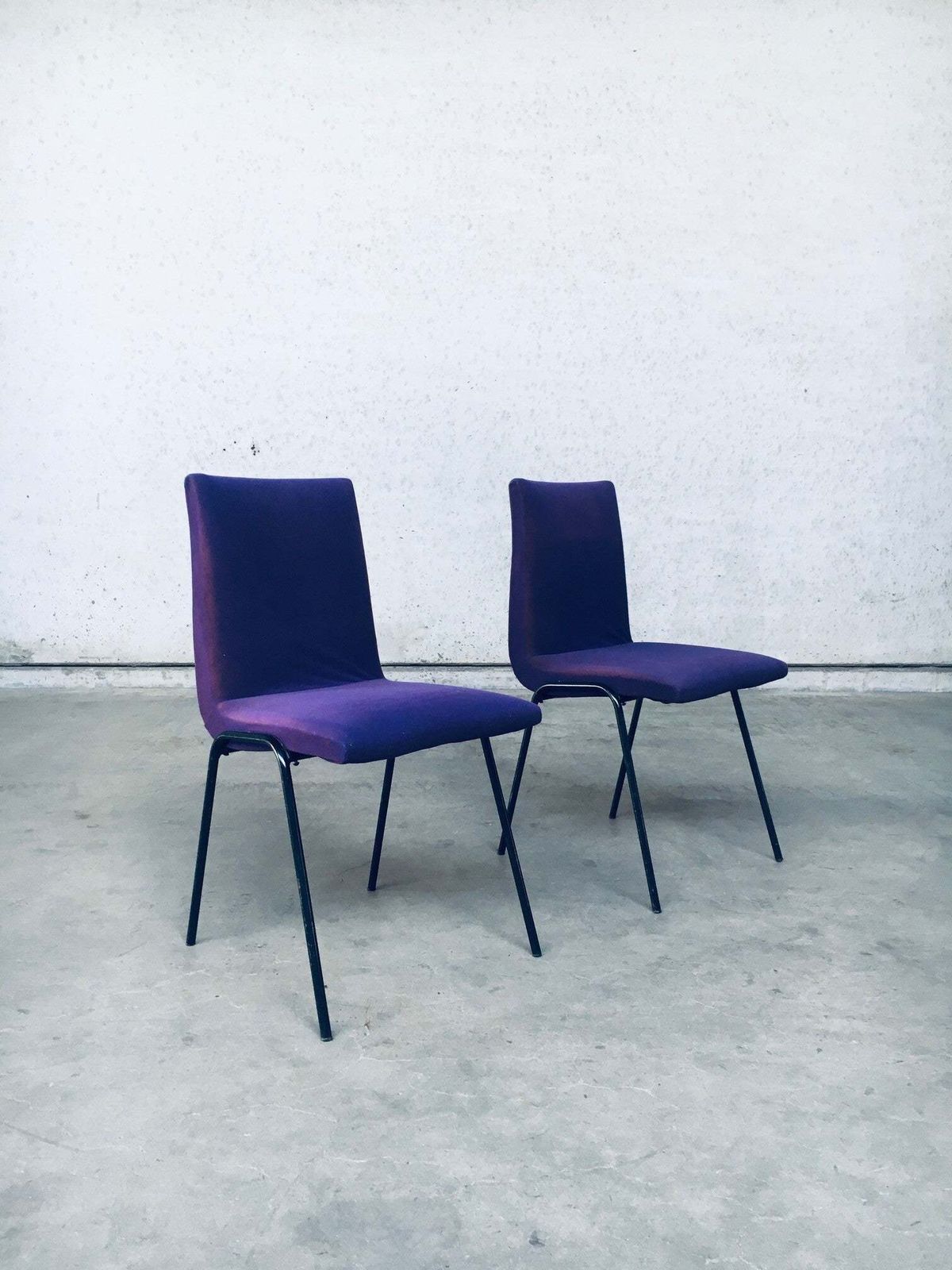 Mid Century Modern Design Robin Stoelset Van Pierre Guariche Voor Meurop, België, Ca. Jaren 1950 photo vintage