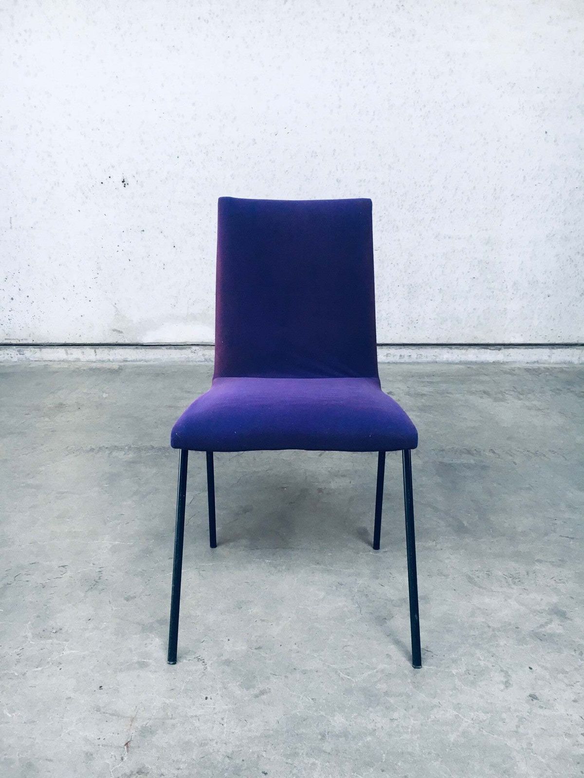 1023.0 Midcentury Modern Design Robin Chair Set By Pierre Guariche For Meurop, Belgium 1950's photo