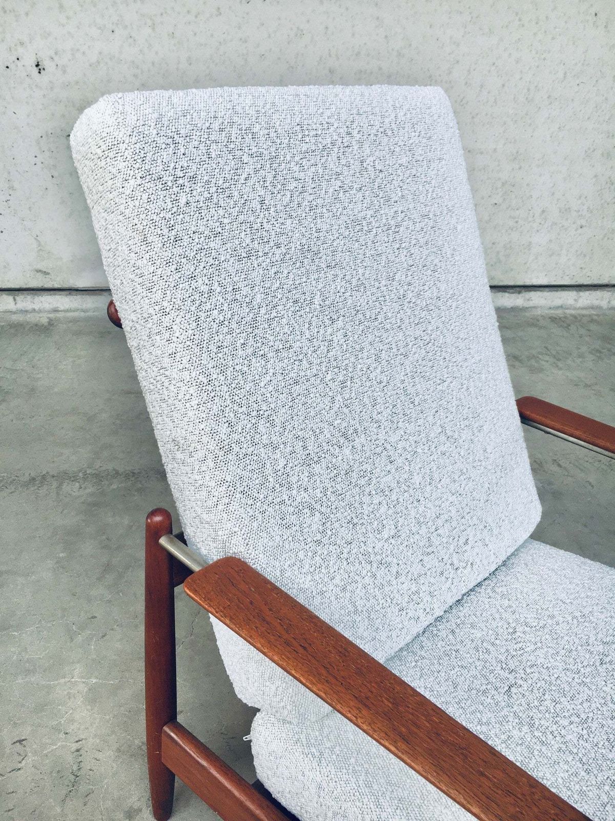 photo vinterior Midcentury Modern Scandinavian Design Armchair Fauteuil, Denmark 1960's