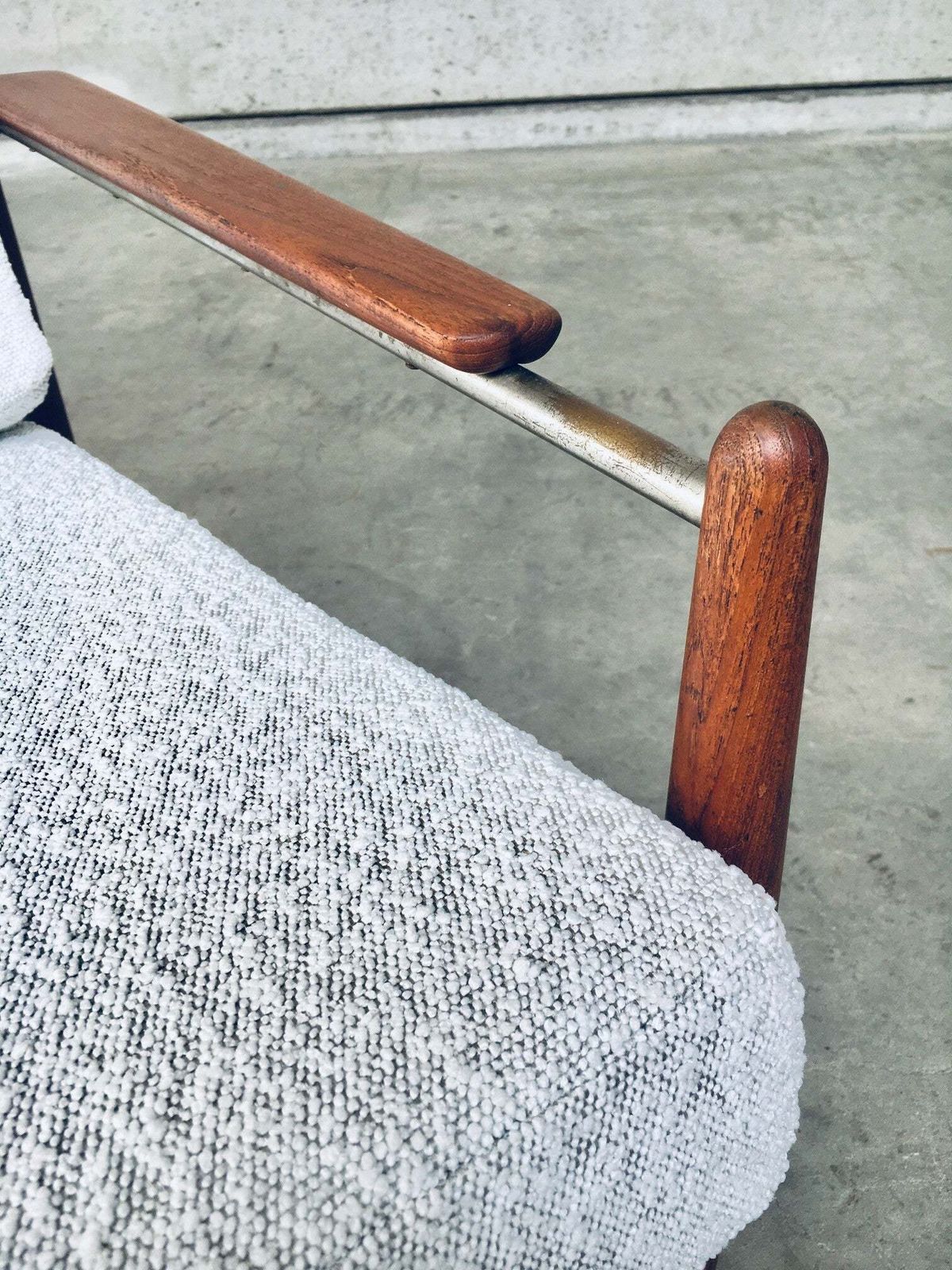 photo vintage Midcentury Modern Scandinavian Design Armchair Fauteuil, Denmark 1960's
