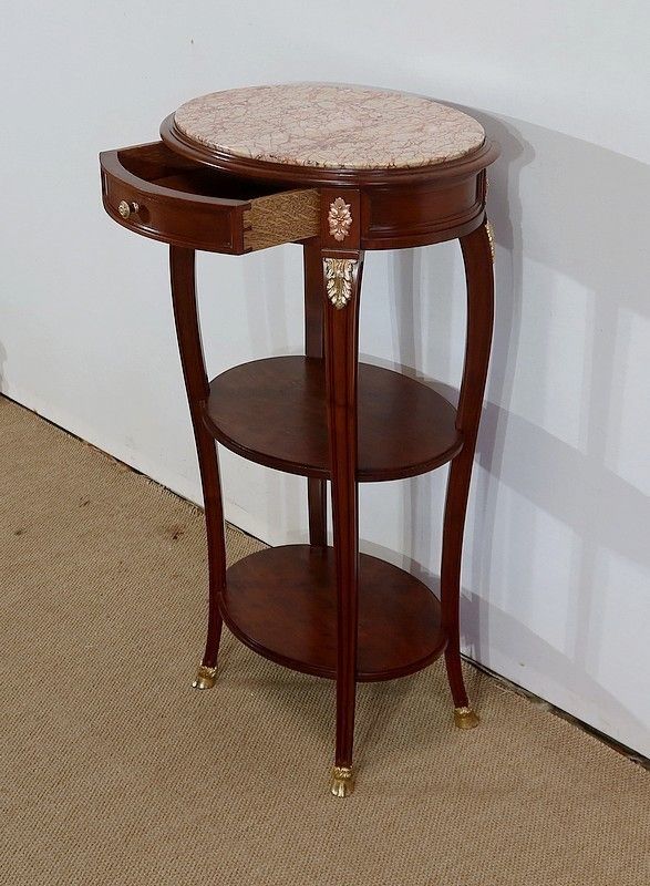 Small Living Room Table In Solid Mahogany, Louis XVI Style, Early 20th Century photo Furniture
