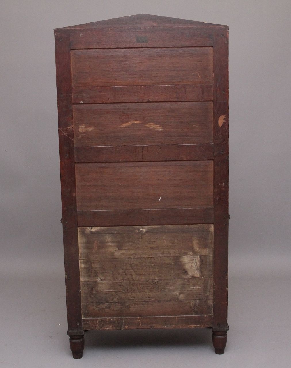 2250.0 Early 19th Century Oak Bookcase Cabinet photo