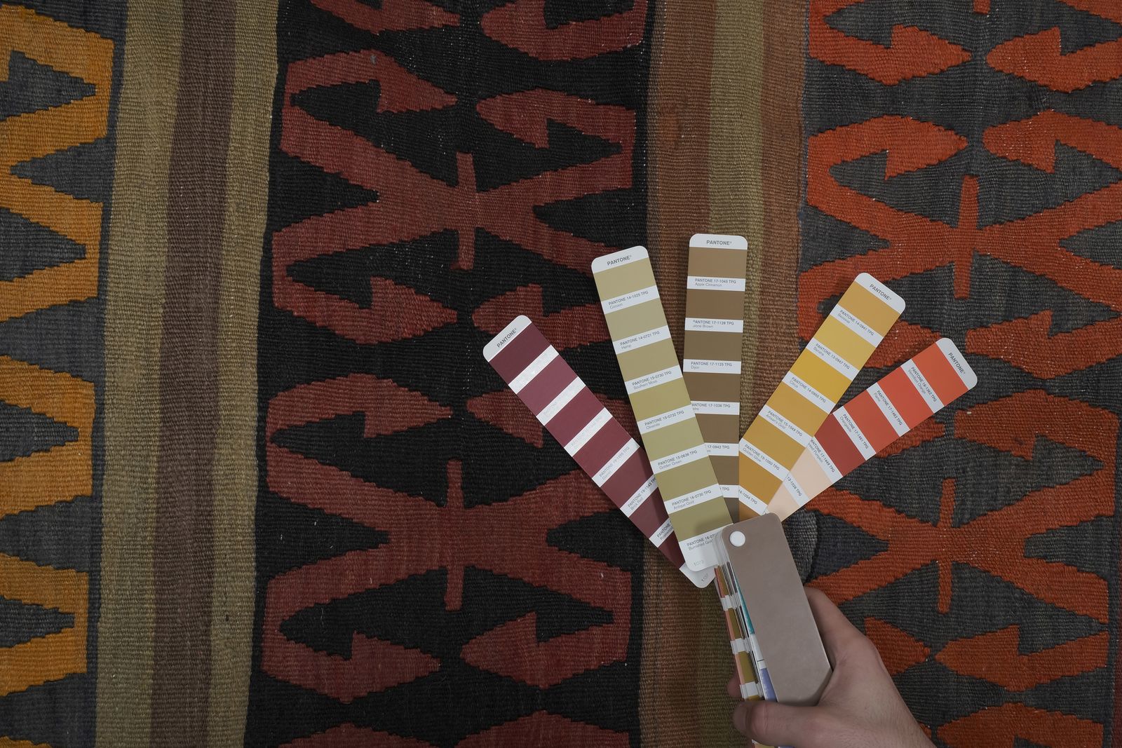 Vintage Turkish Konya Kilim Rug 4'11'' X 10'1'' photo for sale