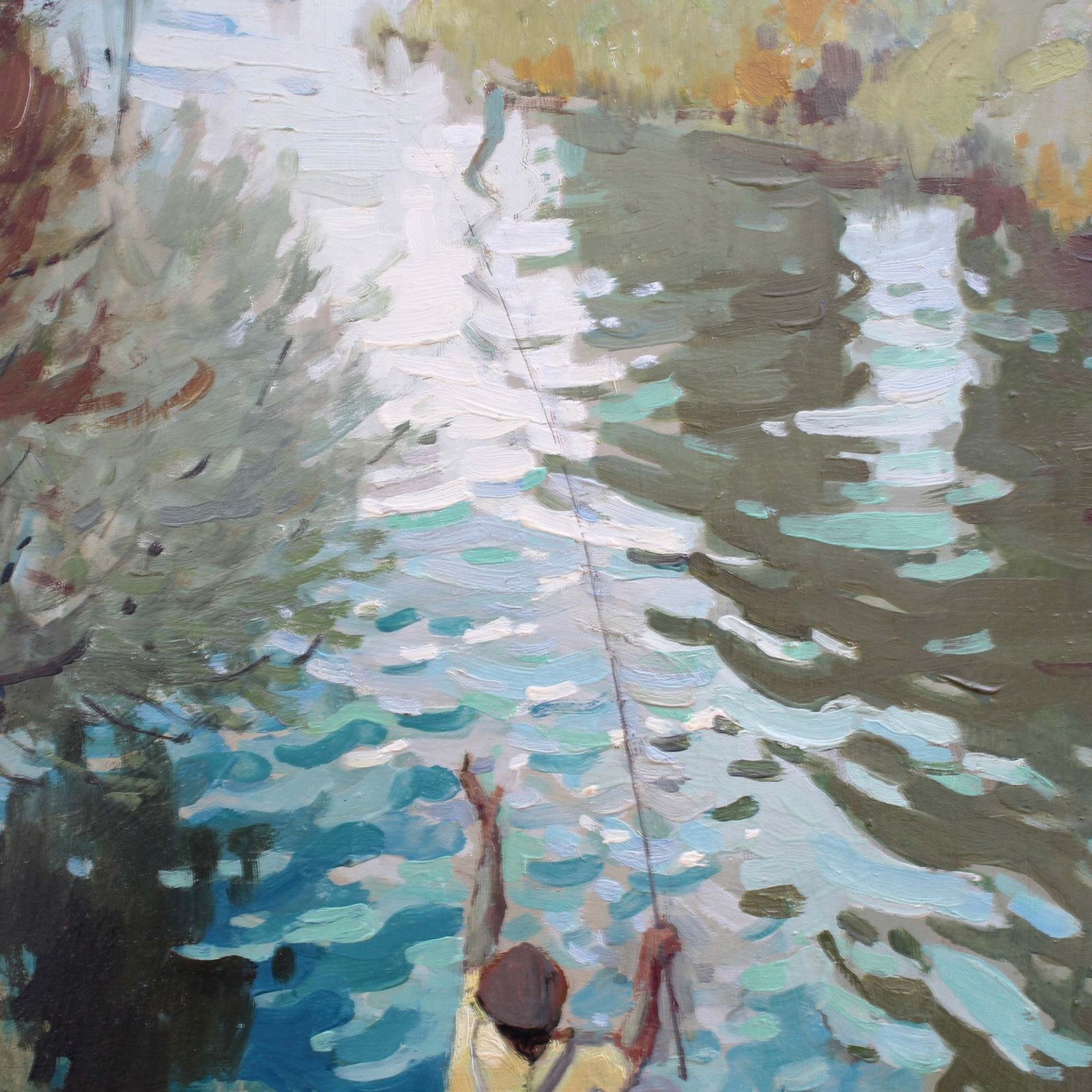 photo buy The Fisherman' By Gabriel VIé (Circa 1940s)
