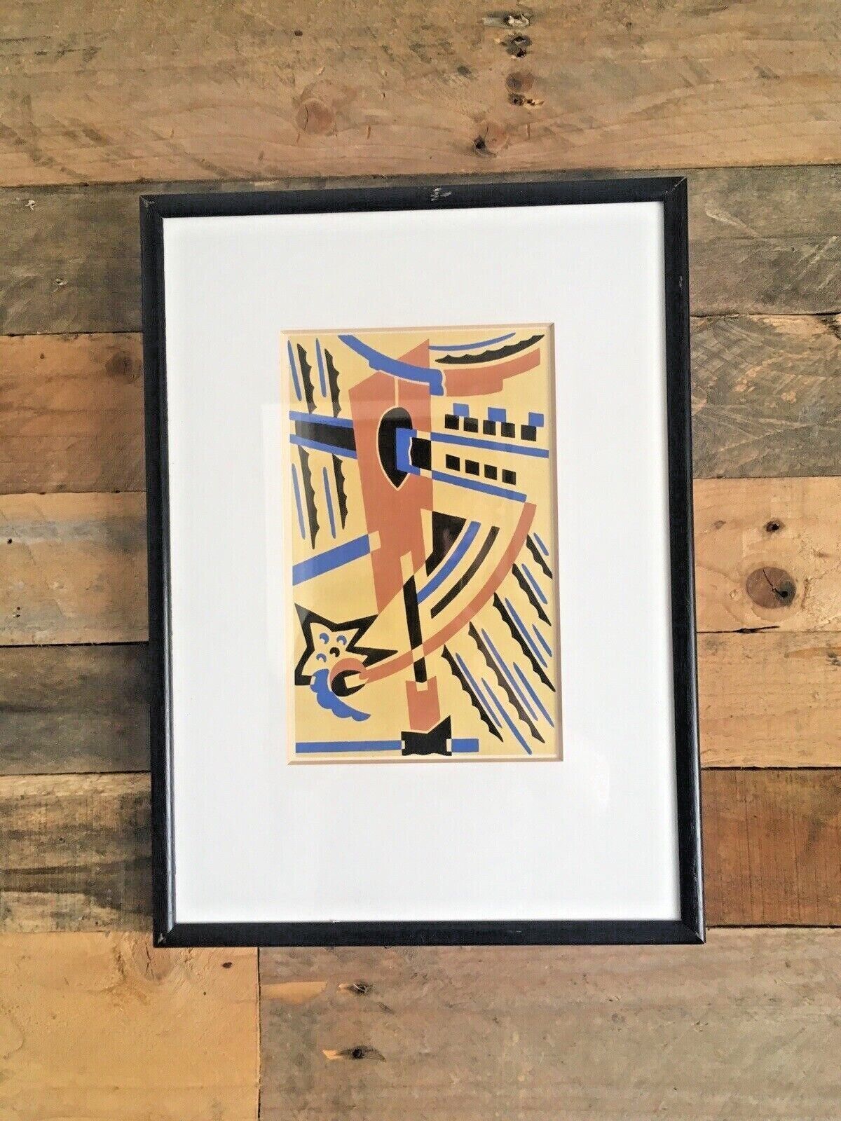 C1925 Serge Gladky Nouvelles Compositions Decoratives 1re Serie Pochoir Print 1st Series Stencil Plate Print