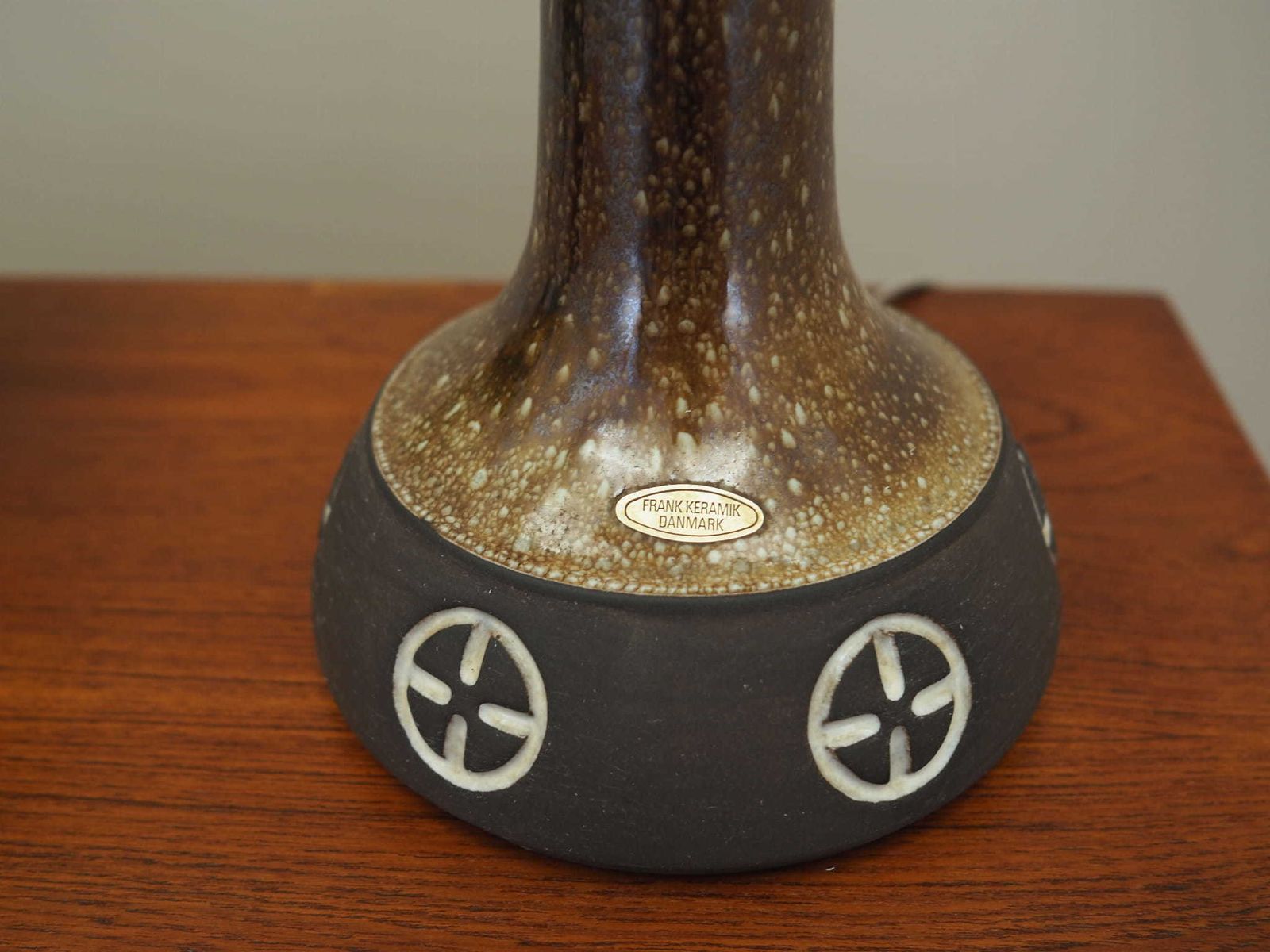 The Lamp Was Made In The 1960s, Produced By The Well Known Danish Manufactory Frank Keramik. photo 519.0