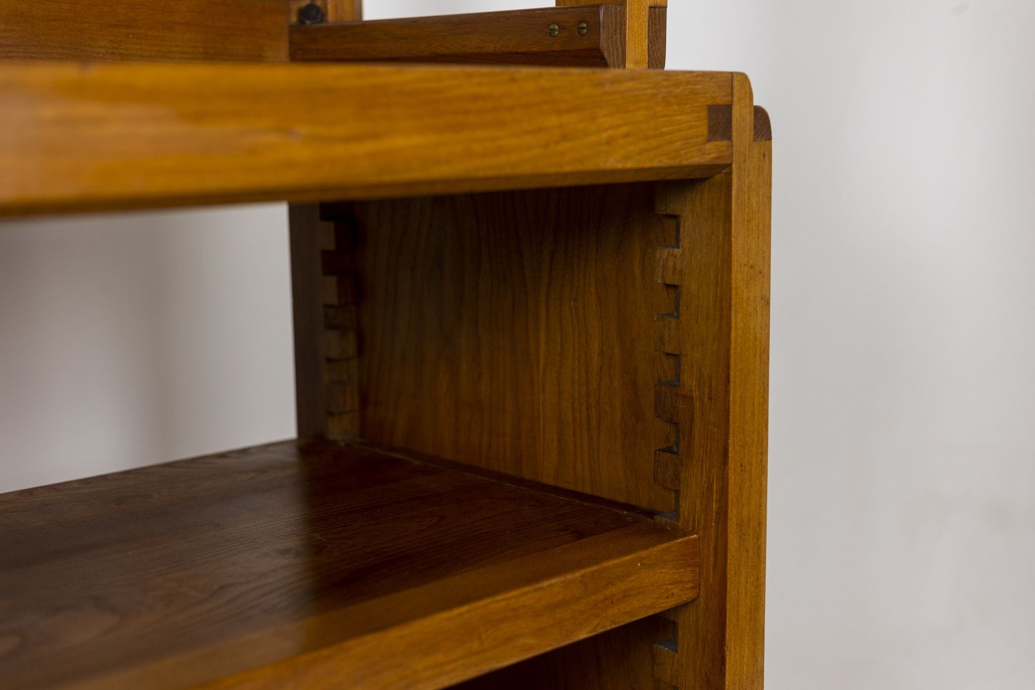 Pierre Chapo, Shelves Cabinet In Natural Elm, 1960s photo 10350.0
