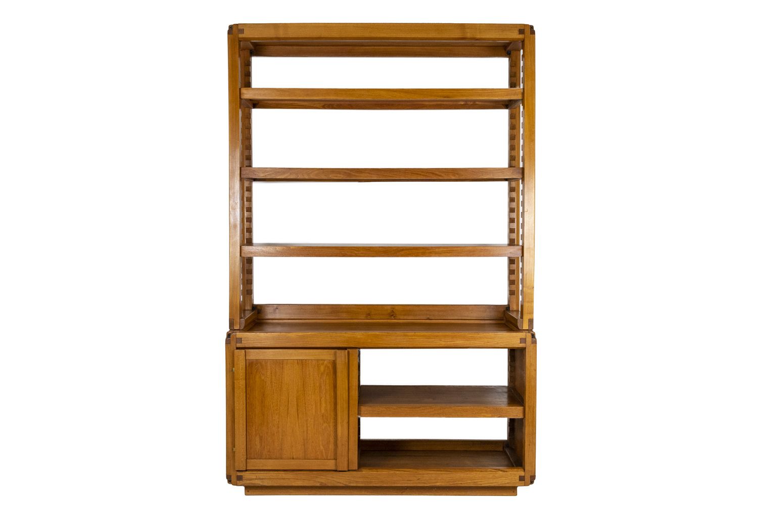 photo buy Pierre Chapo, Shelves Cabinet In Natural Elm, 1960s