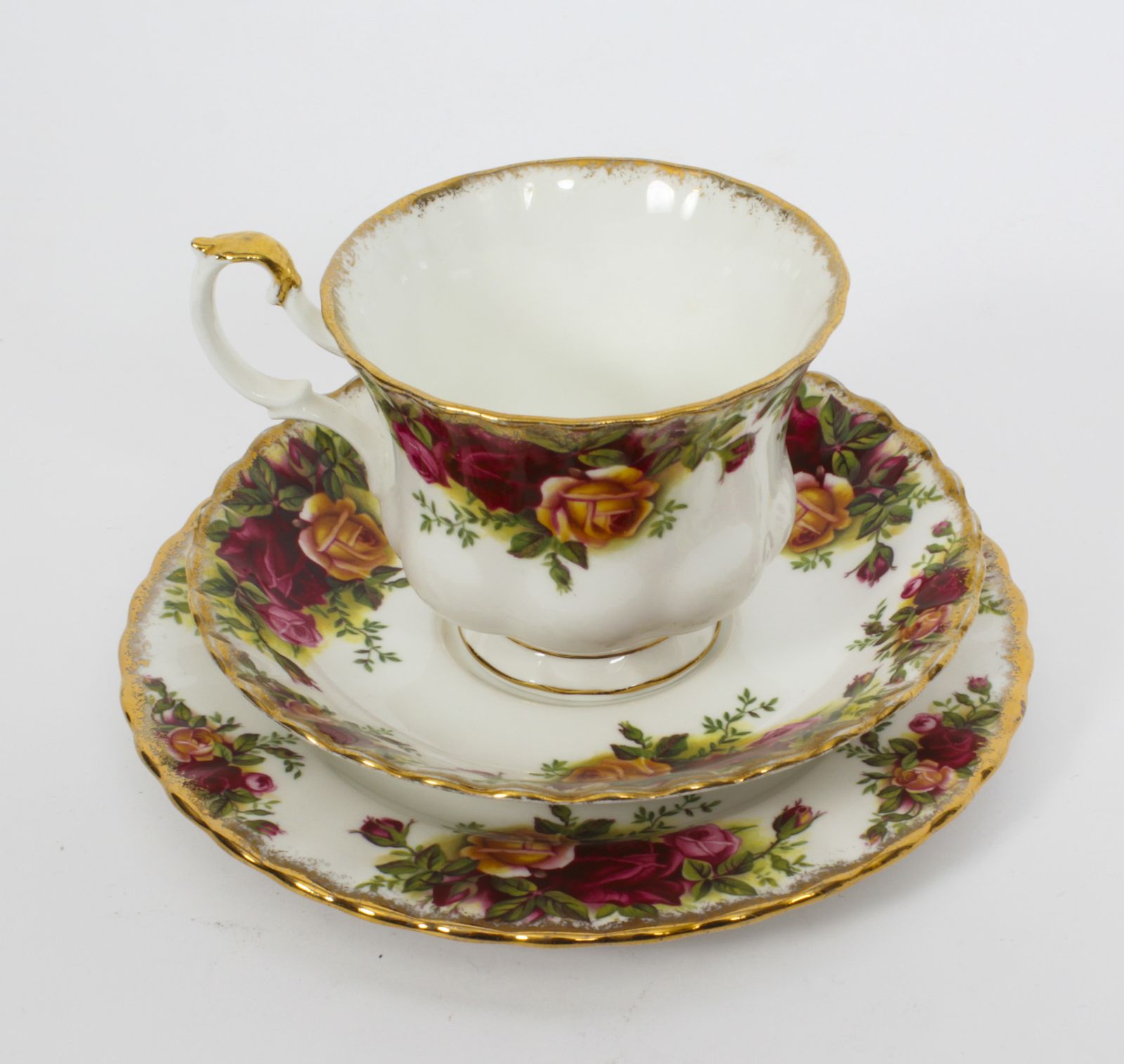 Vintage Royal Albert 12 Place Tea & Coffee Service Set Mid 20th Century photo Home Decor