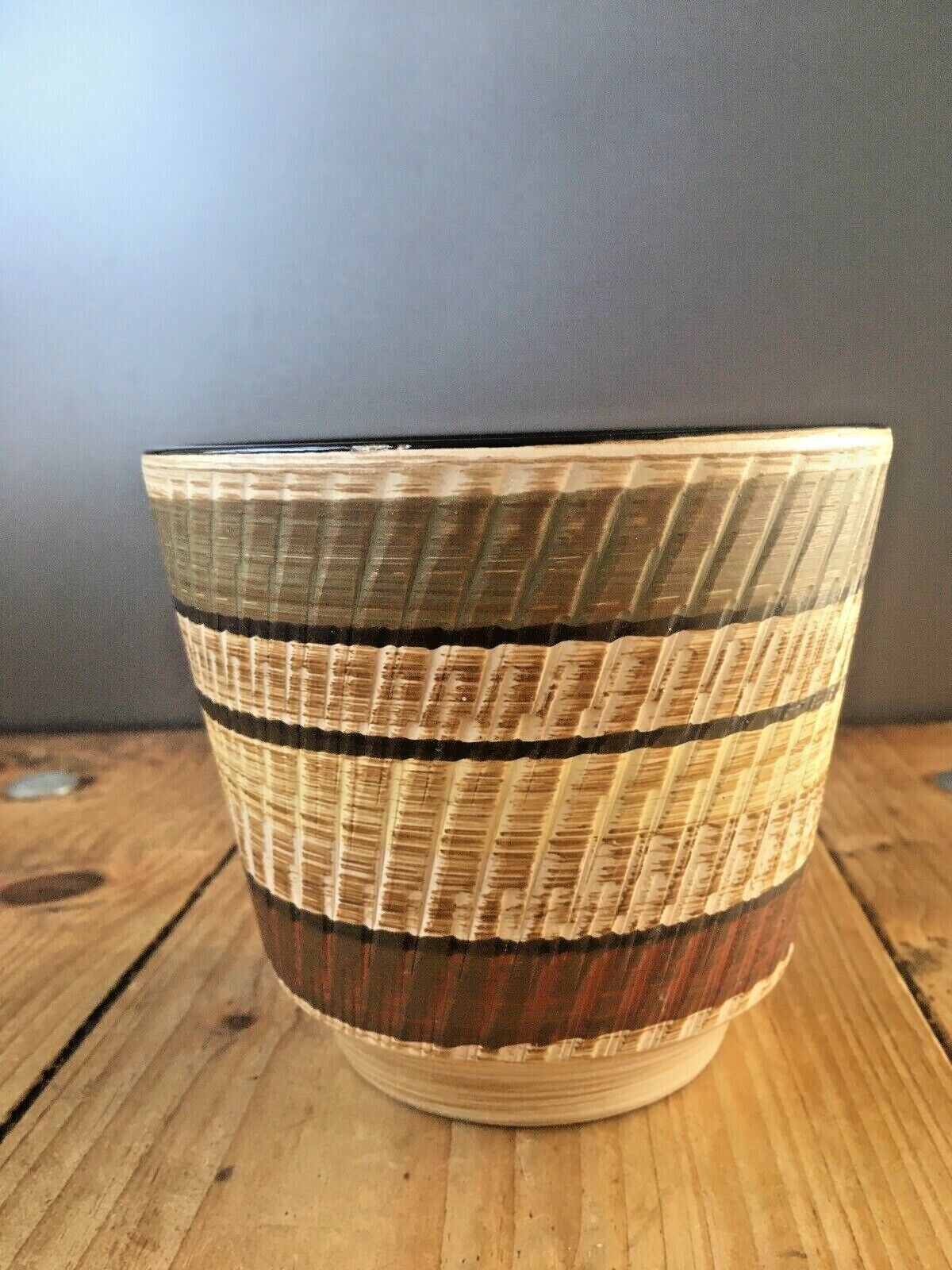 Dumler & Breiden Mid Century 60's West German Pottery Plant Pot Vintage 70's photo Home Decor