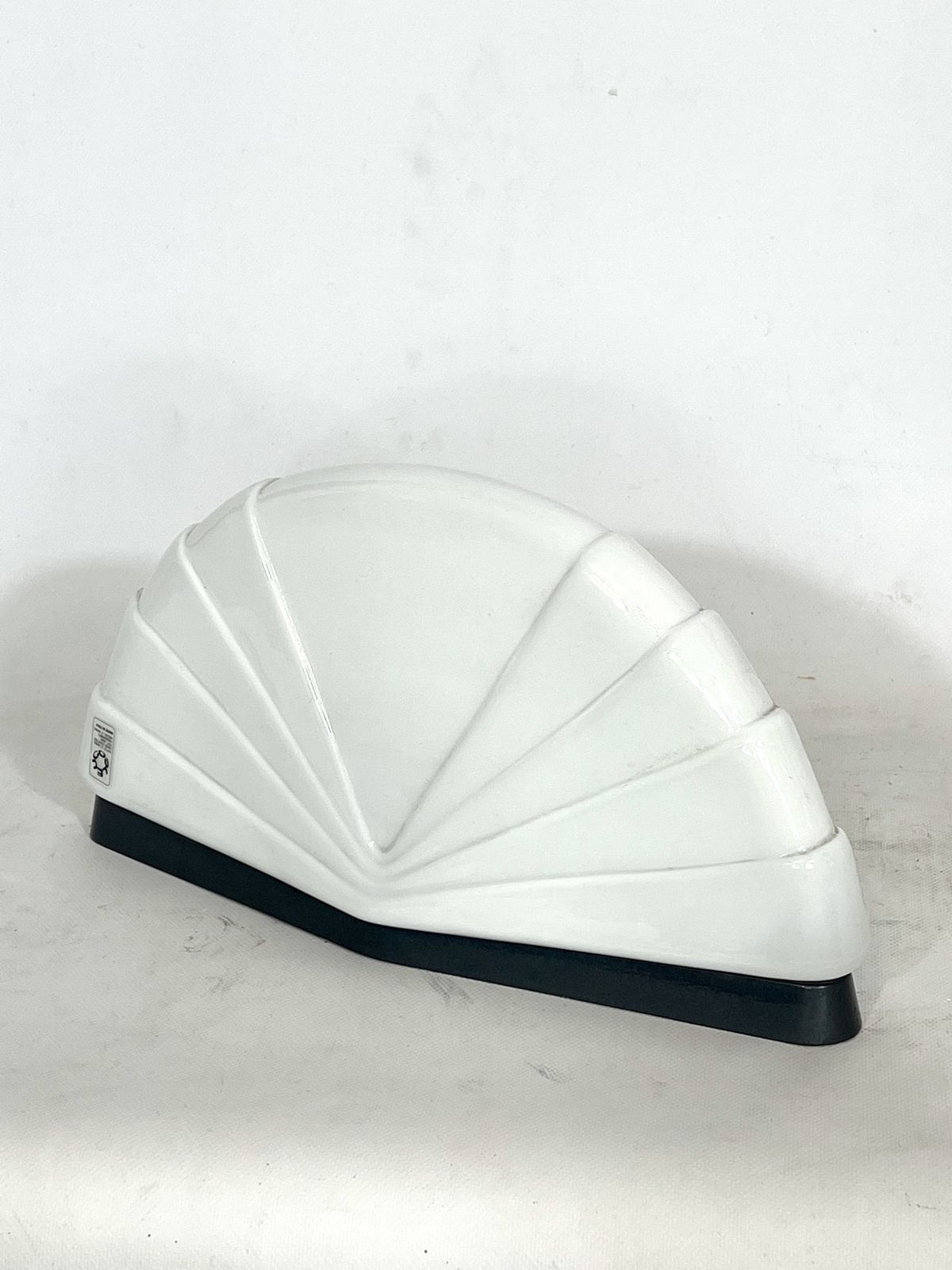 Paolo Nava For Leucos, Mid Century Modern Glass Table Lamp Model Flores photo vinterior