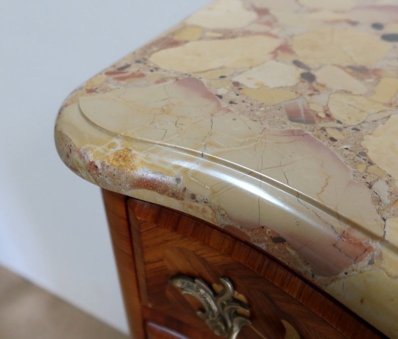 Semainier In Amaranth Veneer And Marquetry, Louis XV Style   Early 20th Century photo buy