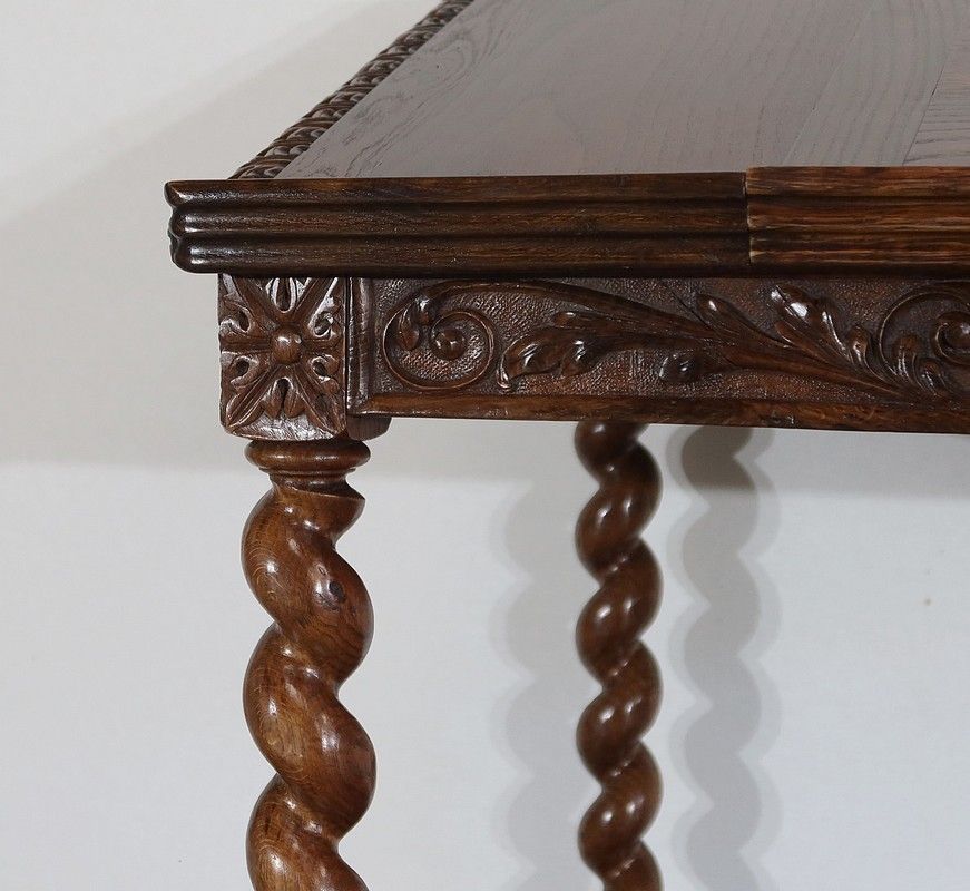 photo furniture Important Lectern In Solid Oak, Louis XIII Style, Late 19th Century