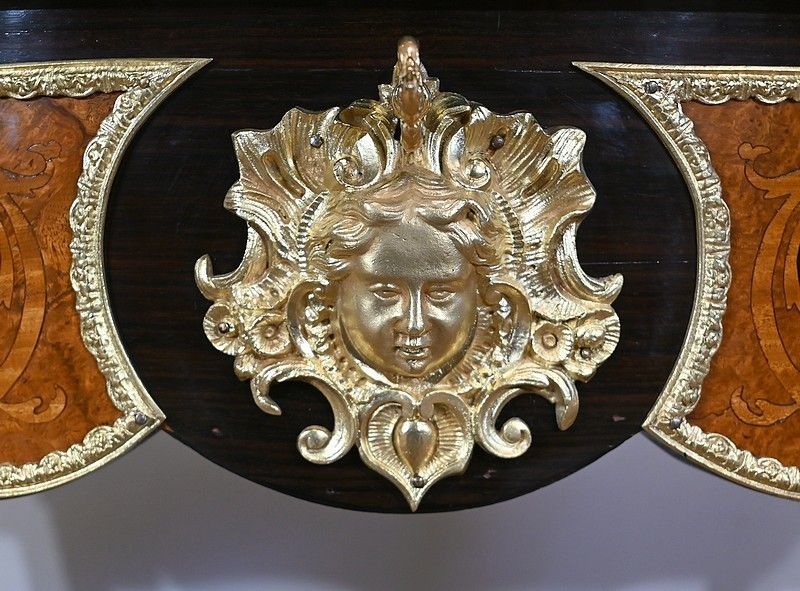 photo vinterior Rare Table In Precious Wood, Napoleon III Period – Mid 19th Century