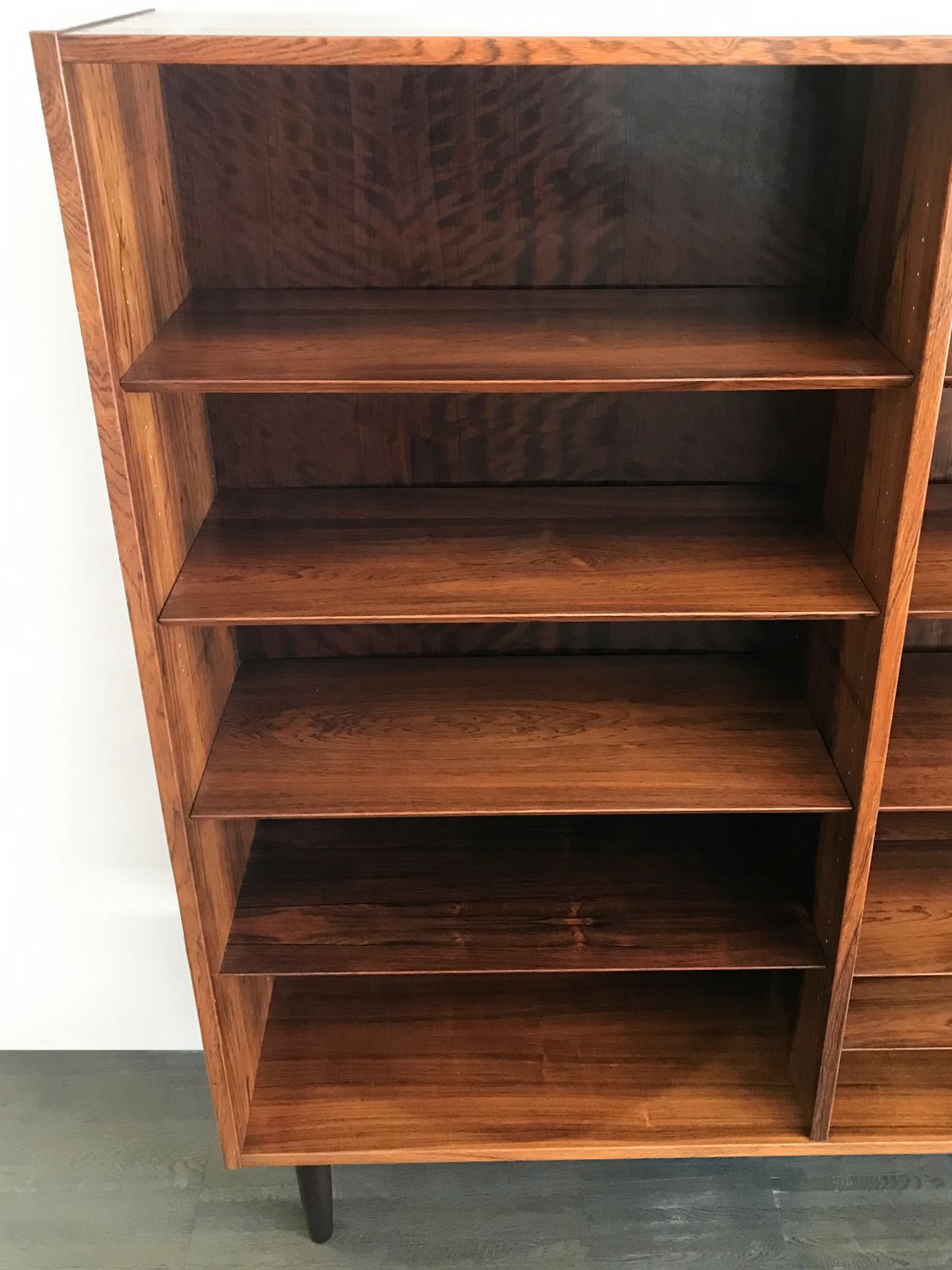 Poul Hundevad Scandinavian Rosewood Bookcase, Denmark 1960s photo buy