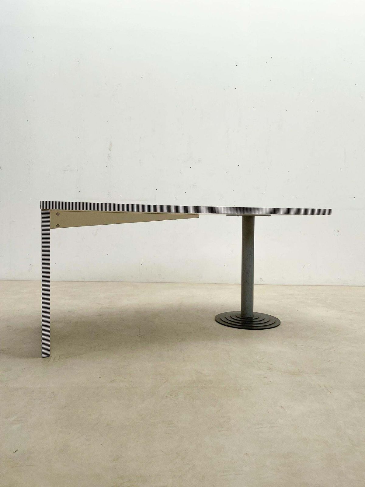 "Kroma" Desk By Antonia Astori For Driade, Italy, 1980s photo Furniture