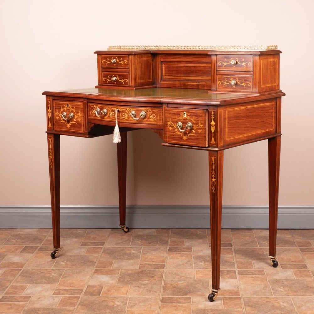 Good Quality Inlaid Rosewood Bonheur Du Jour photo vinterior