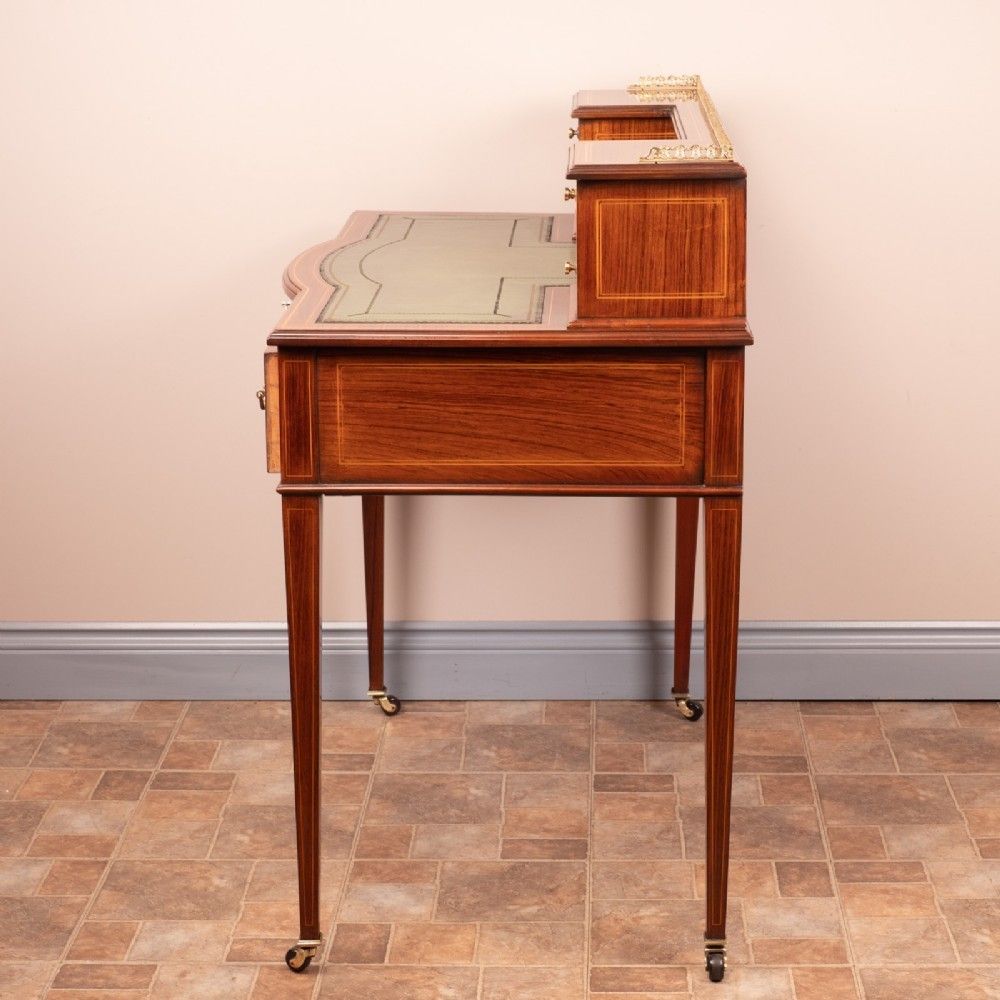 Good Quality Inlaid Rosewood Bonheur Du Jour photo vintage