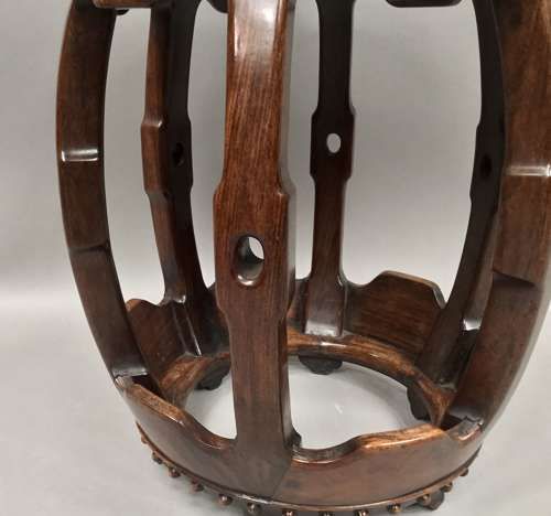 photo furniture C19th Chinese Hongmu Low Occasional Table / Stand