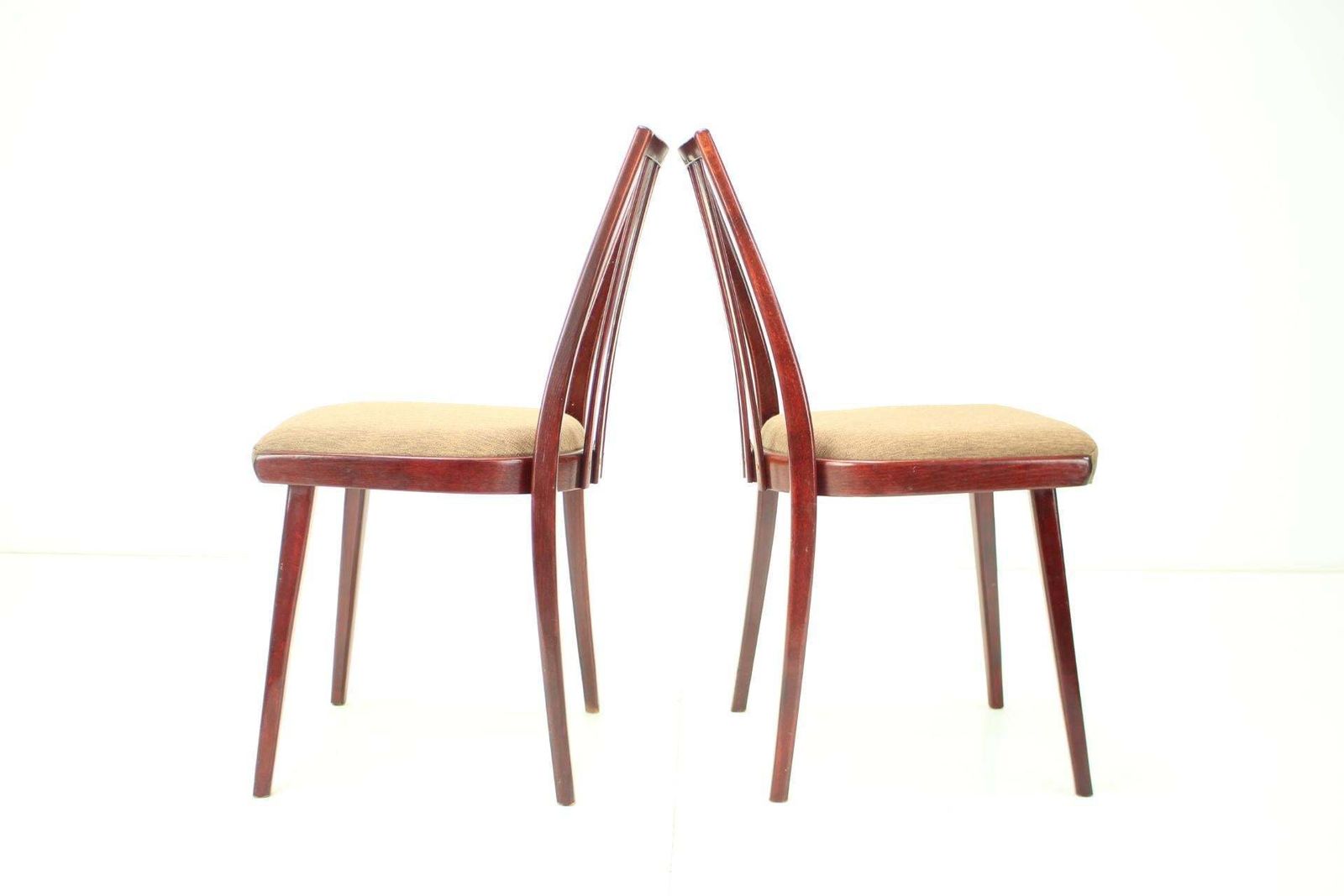 1970s Set Of Four Dining Chairs By Jitona, Czechoslovakia photo Furniture