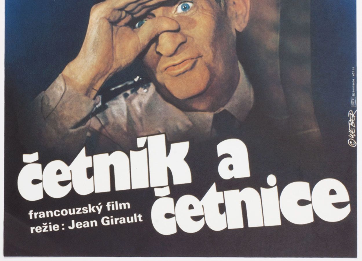 Original Film Poster, The Troops & Troop Ettes, Jan Weber, 1984, Genuine Czech Vintage Print photo for sale