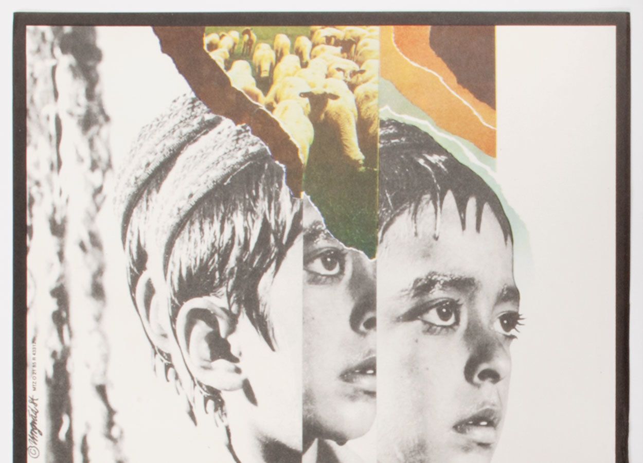 Original Film Poster, The Masculine Upbringing, Jan Ungrád, 1984, Genuine Czech Vintage Print photo furniture