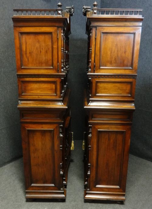 Magnificent Pair Of Rosewood Cabinets By 'Sigmund Jaray, Wien' photo for sale