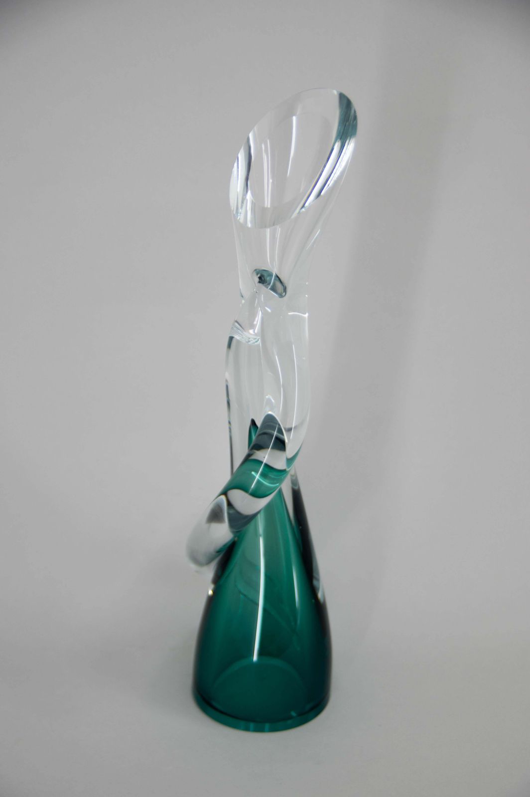 Art Glass Vase, Czechoslovakia, 1960s photo furniture