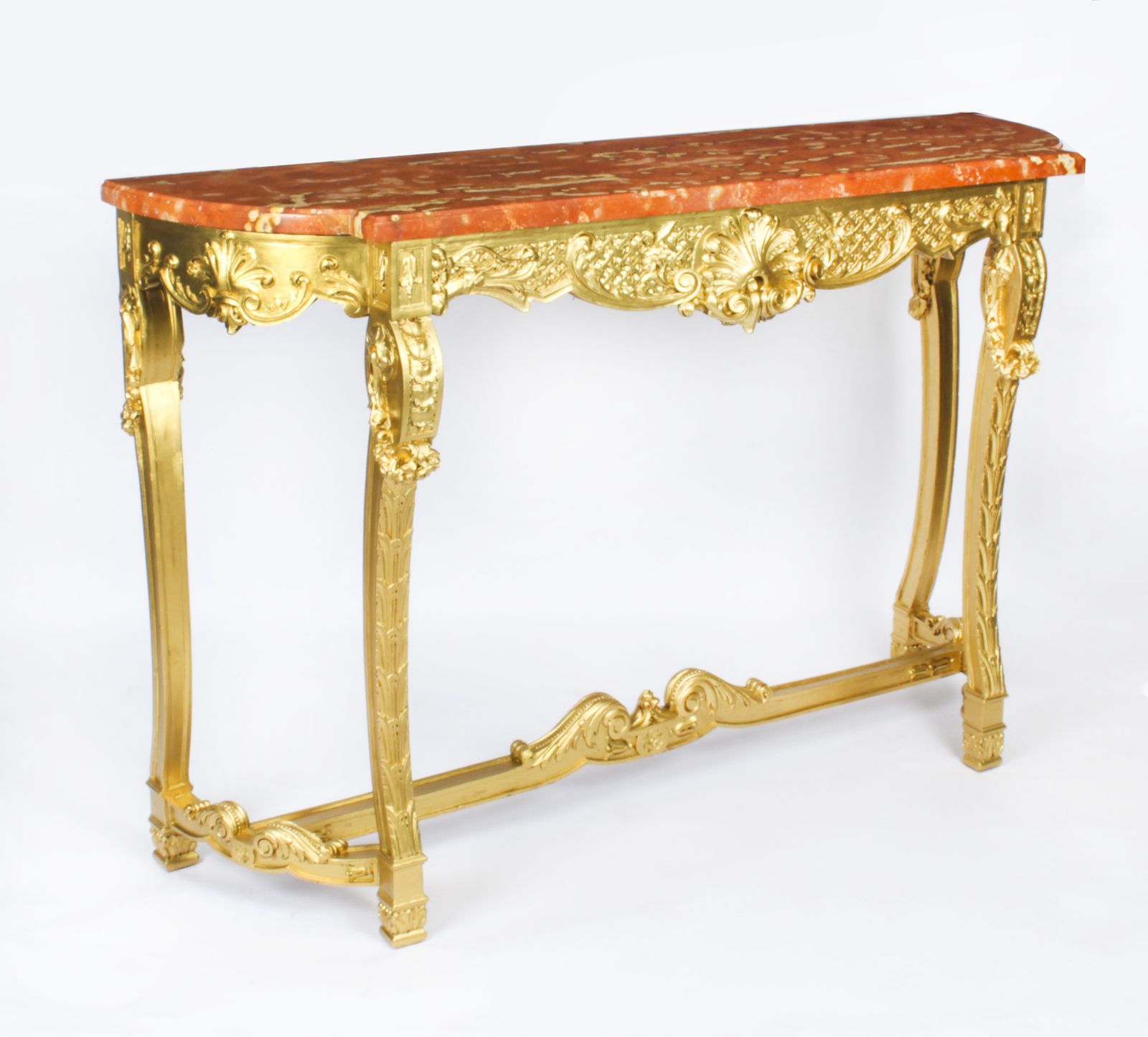 Antique French Trumeau Console Set C1820 19th C photo furniture
