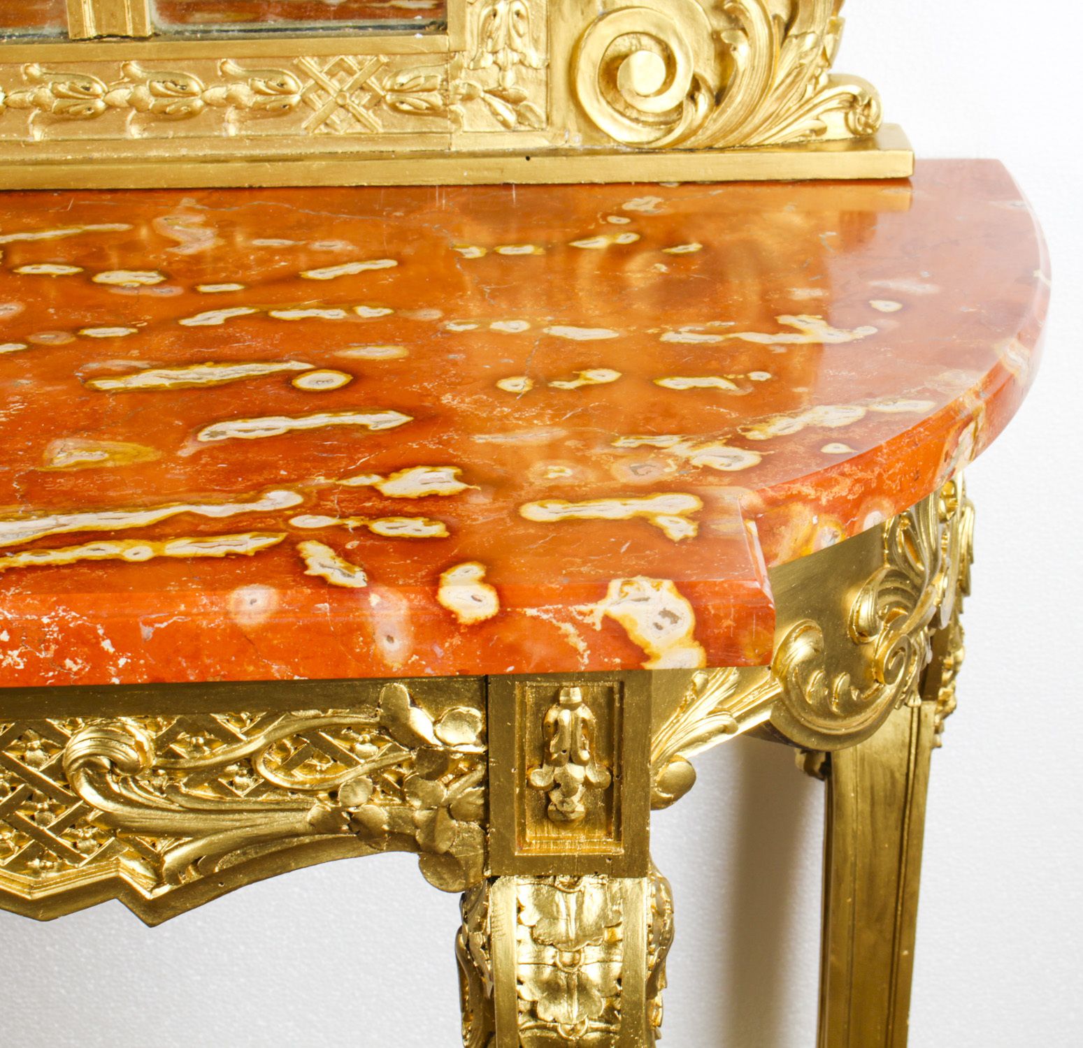 Antique French Trumeau Console Set C1820 19th C photo 8750.0