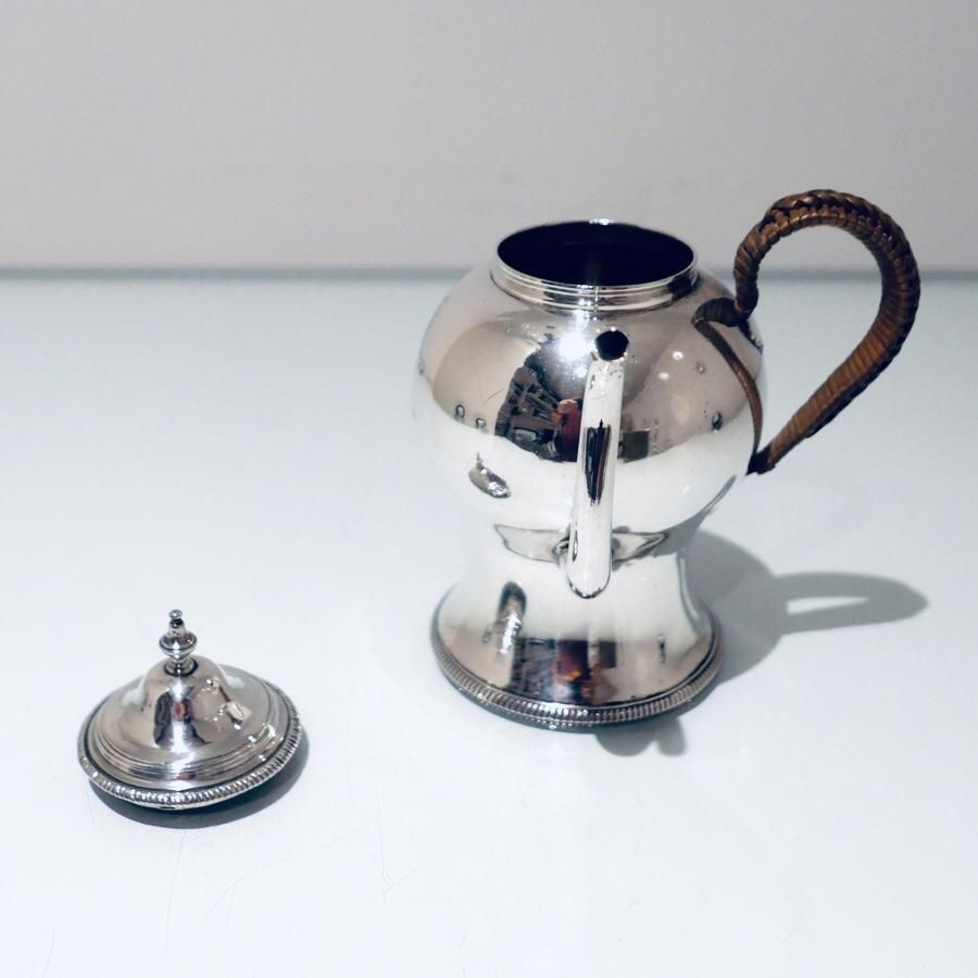 photo for sale 18th Century Antique George III Sterling Silver Gravy Argyle London 1772 Walter Brind