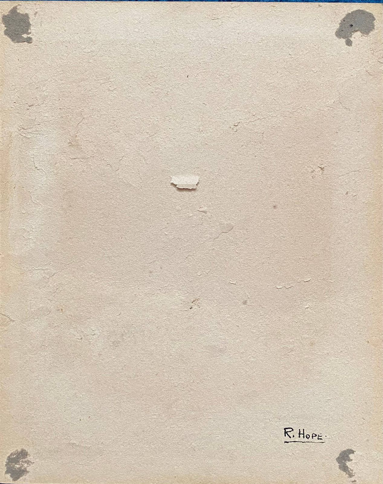 Robert Hope [1869 1936] Scottish Artist Rsa, Watercolour On Card Of Young Girl. photo vinterior