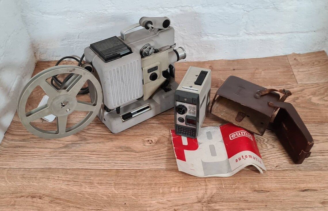 Untested Eumig Super 8 Projector And Camera / Not Tested / Decorative Objects /