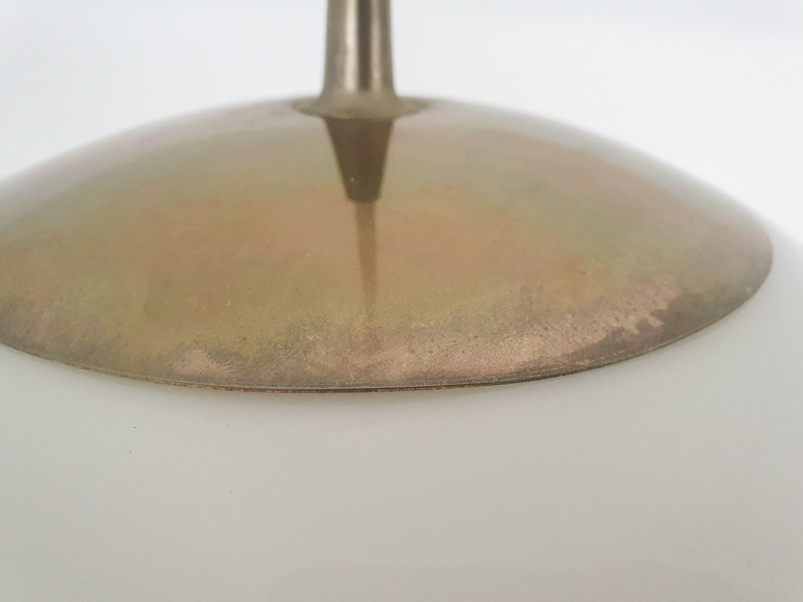 Peill And Putzler Glazen Bol, Hanglamp, Duitsland Ca. Jaren 1970 photo 616.512