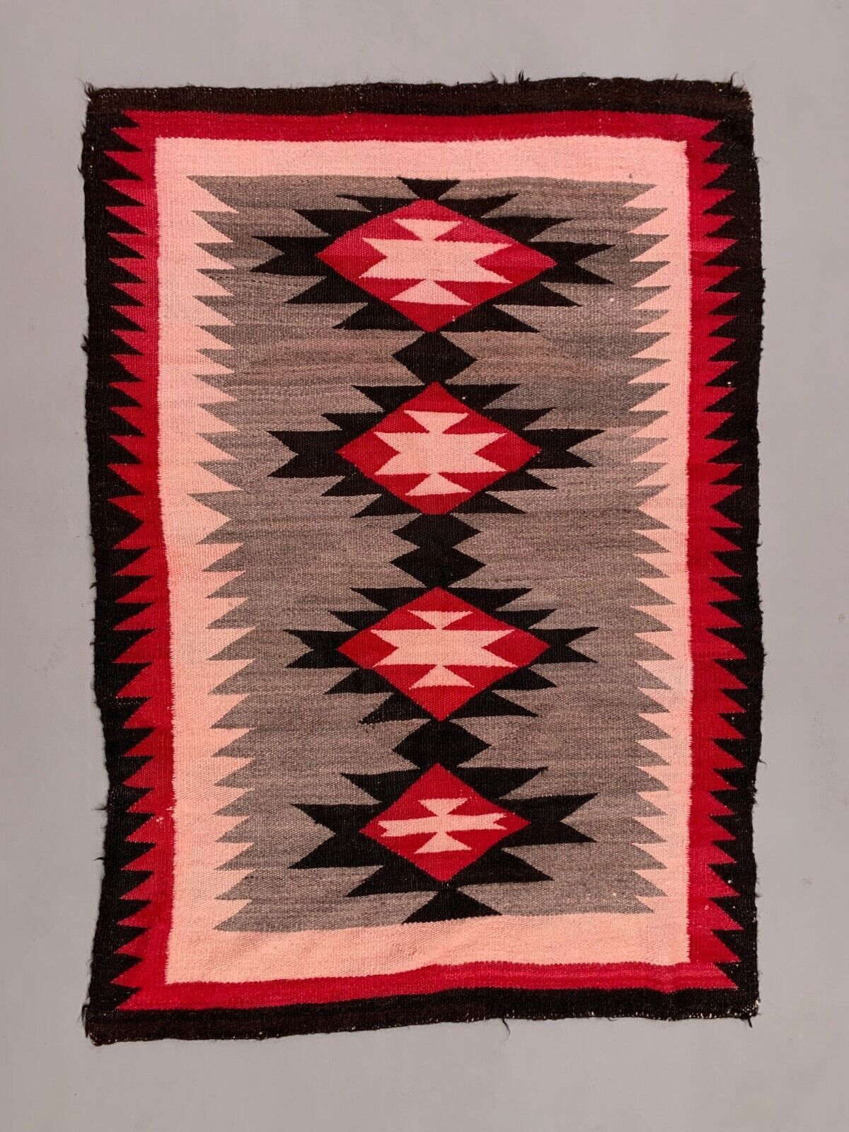 Genuine 1920 1930 Navajo Kilim Rug 132x95 Cm Native American Wool Decor Medium photo furniture
