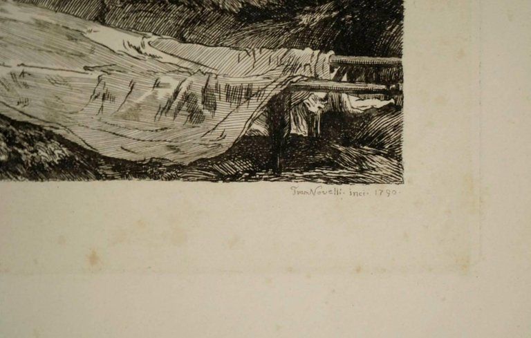 Steel Engraving From The 19th Century Of Rembrandt By Francesco Novelisme photo vinterior