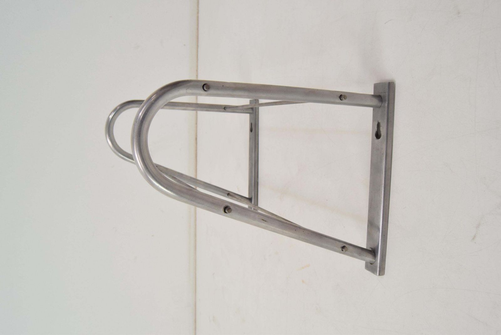 Bauhaus Wall Coat Rack And Shelves For Hats,1930's. photo vinterior