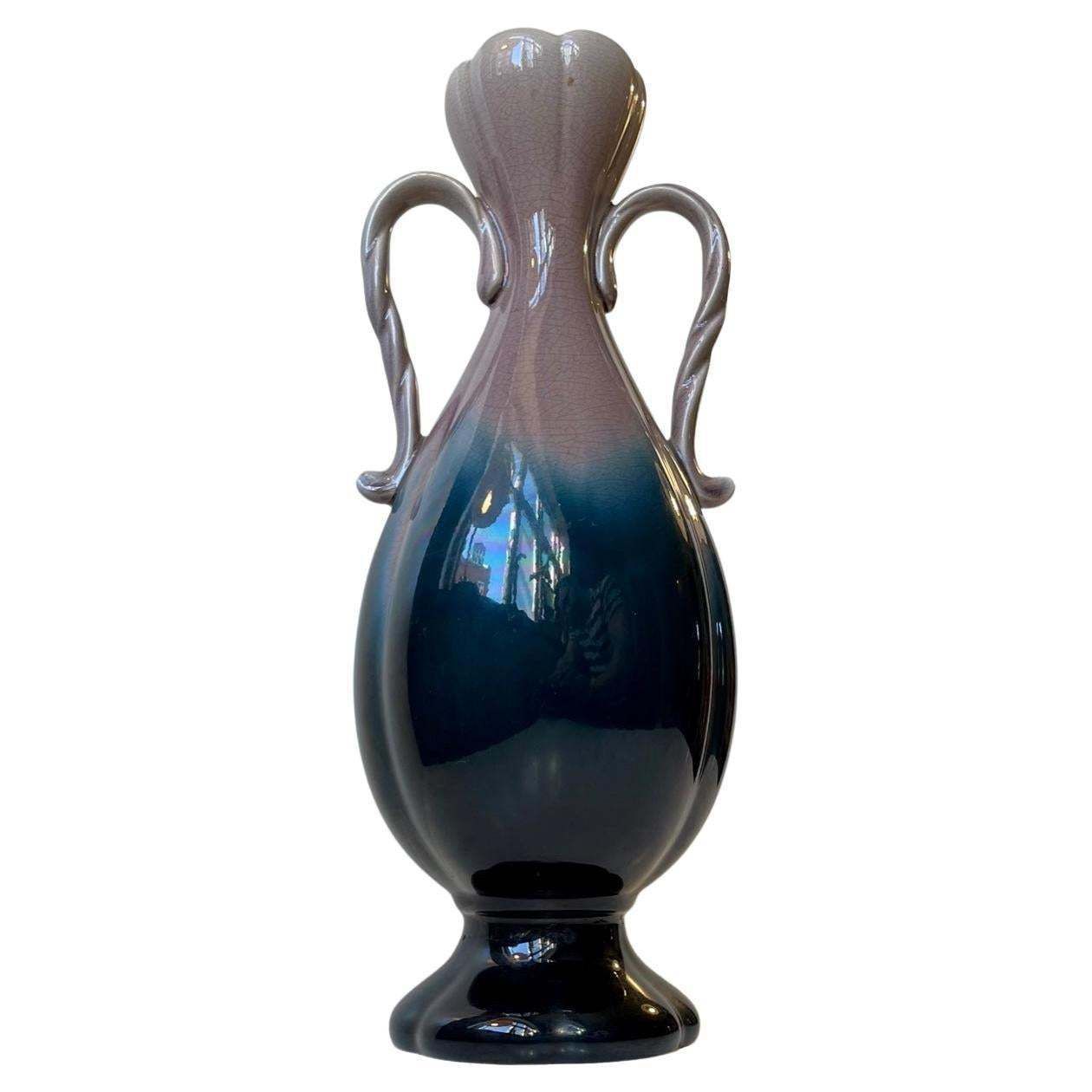 Art Nouveau Porcelain Vase From Rörstrand, Circa 1910